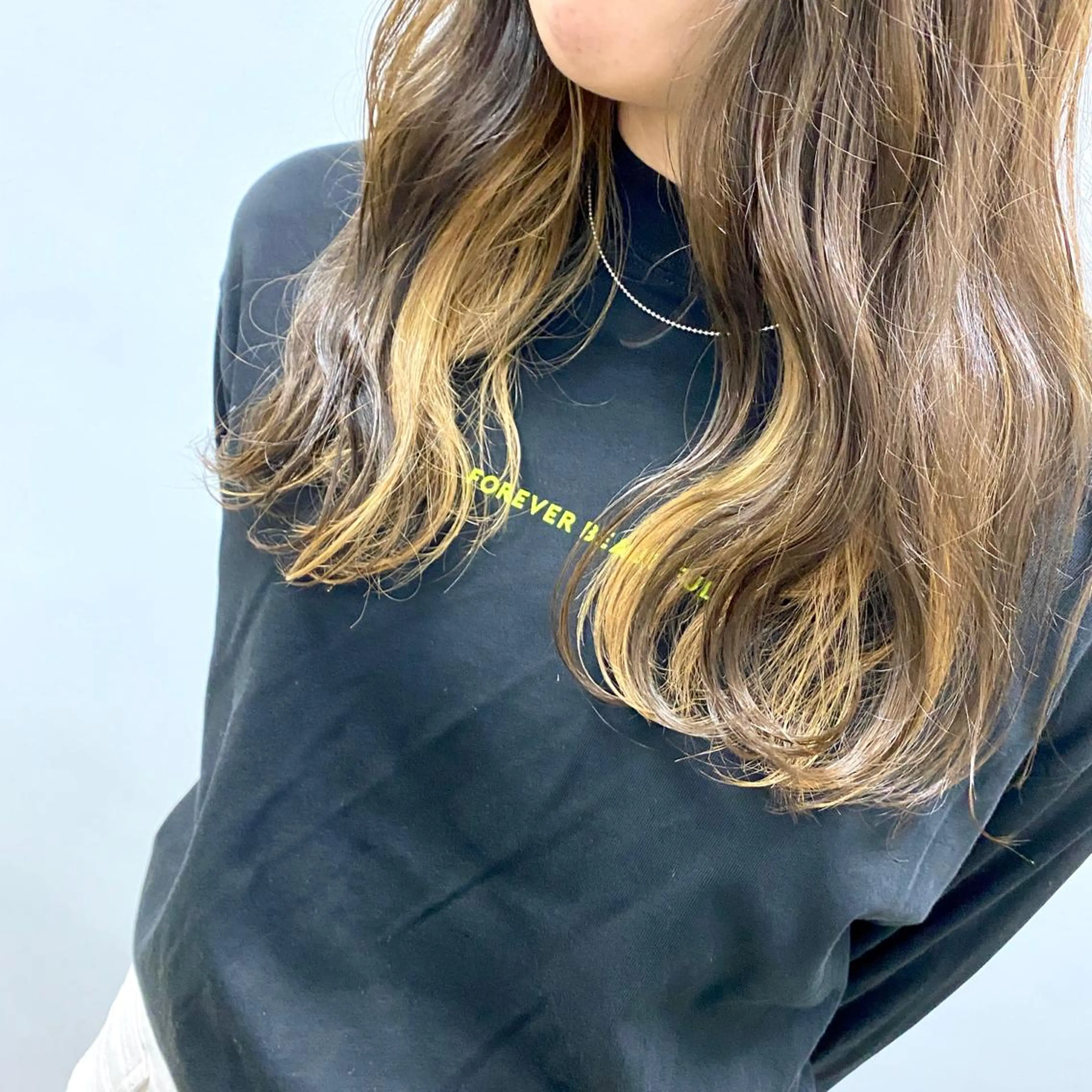 セミロング カラー ヘアアレンジ 🪞モテ髪/トレンド 銀座DISCO🪞のヘアスタイル