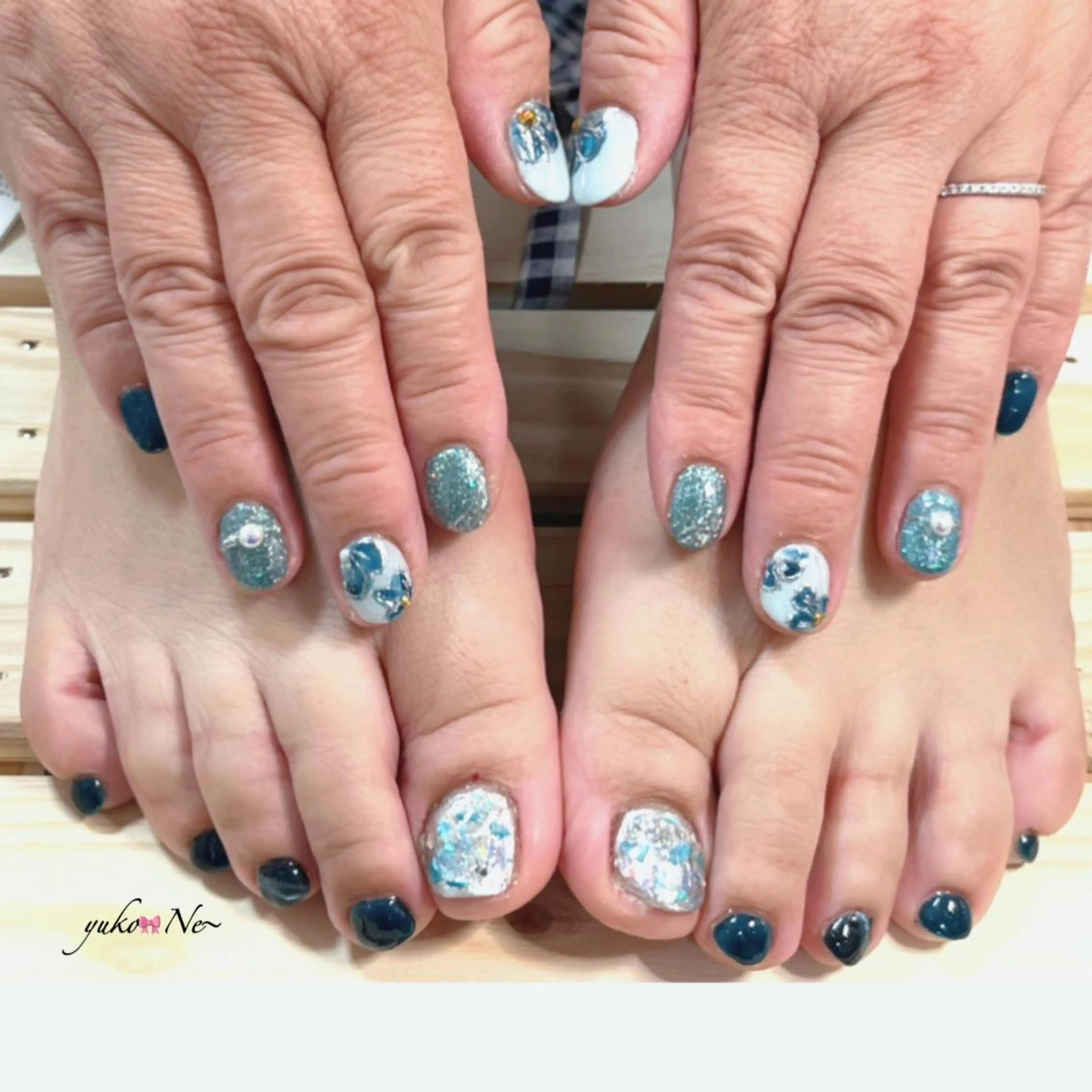 ネイル ハンドネイル フットネイル ネイルサロン　Lian所属・Lian Yulilianのネイルデザイン