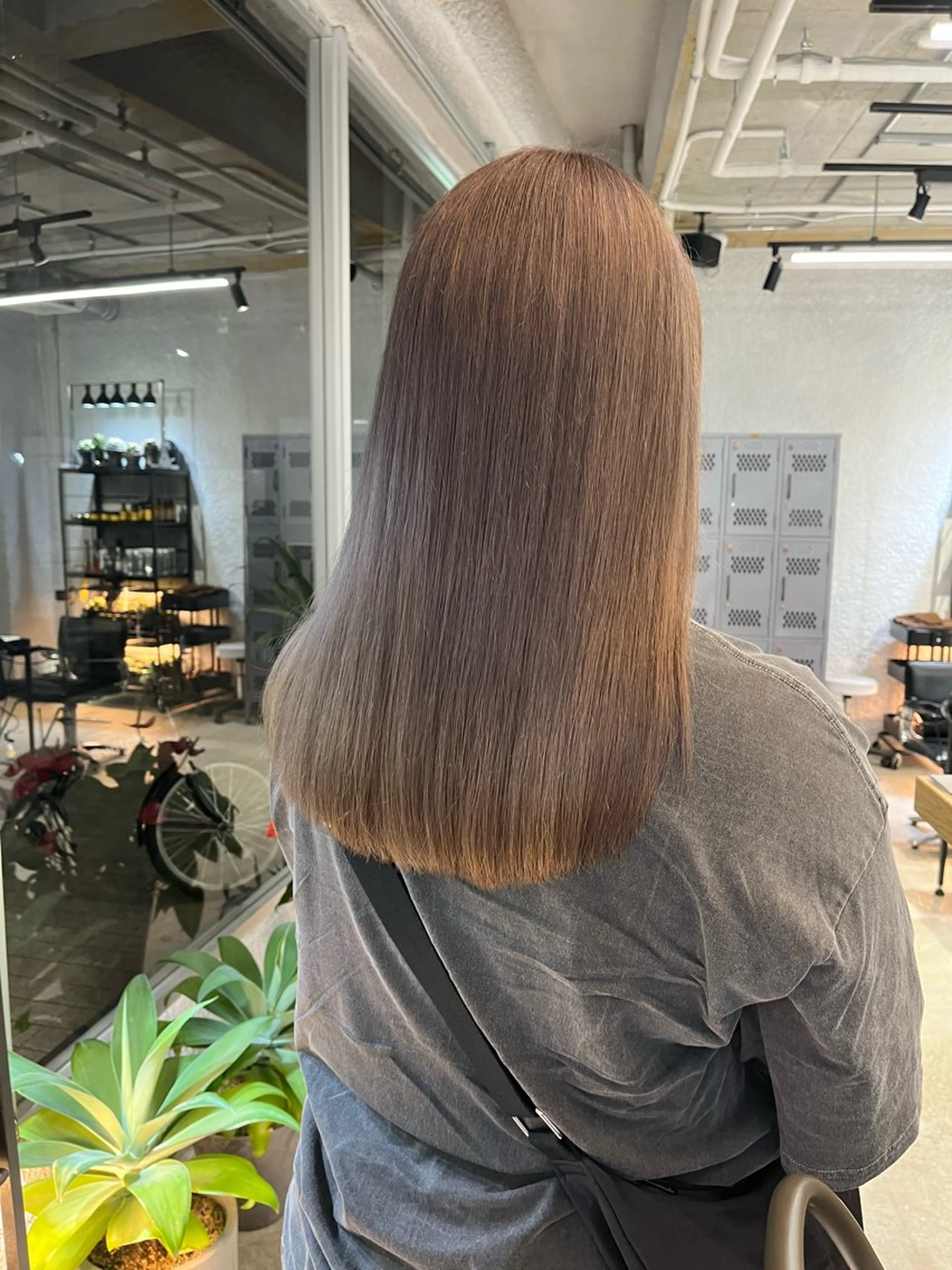 𓊆平日限定ｸｰﾎﾟﾝ👑𓊇うる艶ｶﾗｰ➕保湿ｹｱﾄﾘｰﾄﾒﾝﾄ(Aujua変更可) ※ﾛﾝｸﾞ料金なしの写真