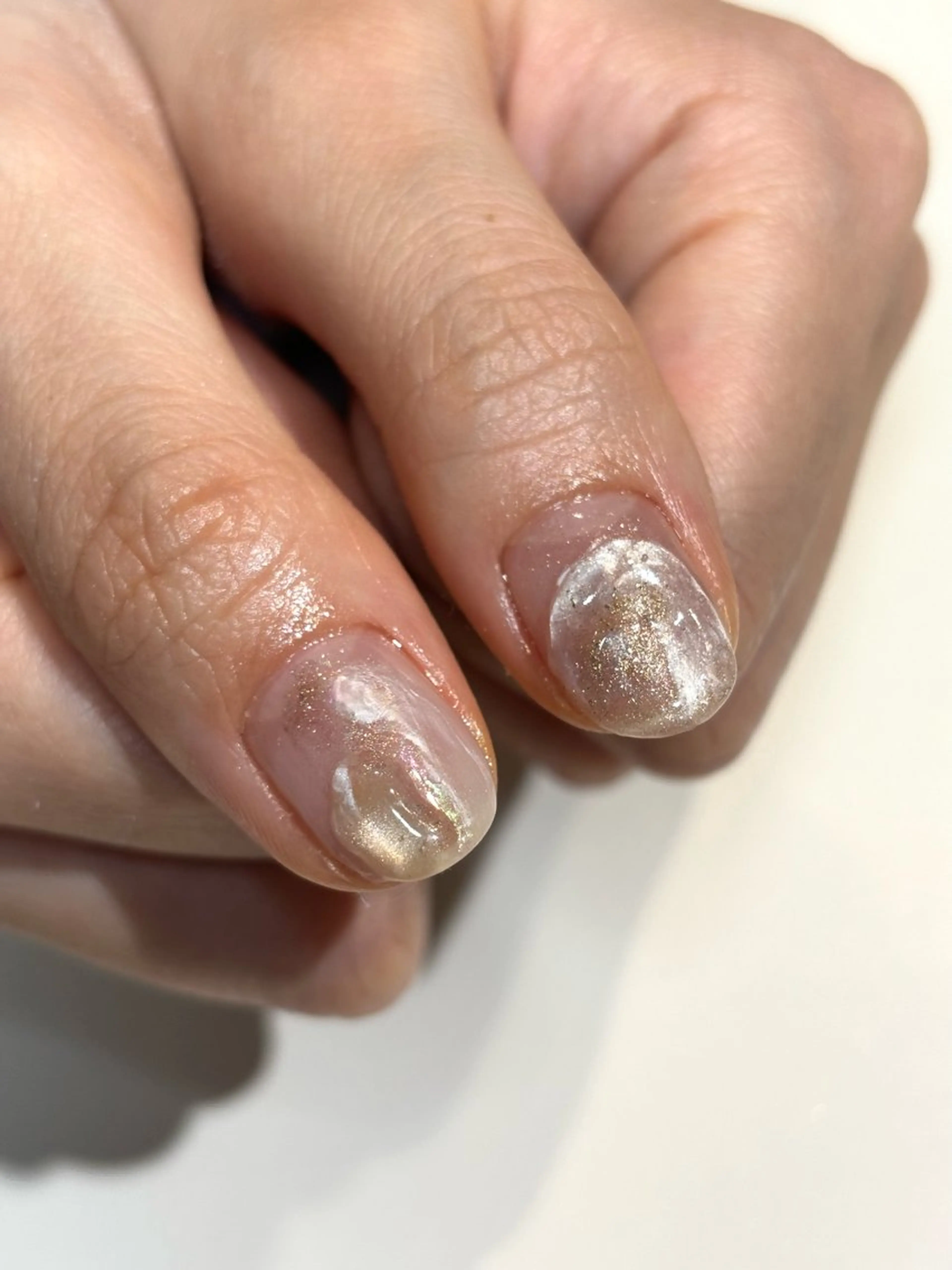 ネイル フットネイル フレンチネイル ジェルネイル グラデーション マグネットネイル ハンドネイル ヘアー.ネイル二刀流 misa🫧のヘアスタイル