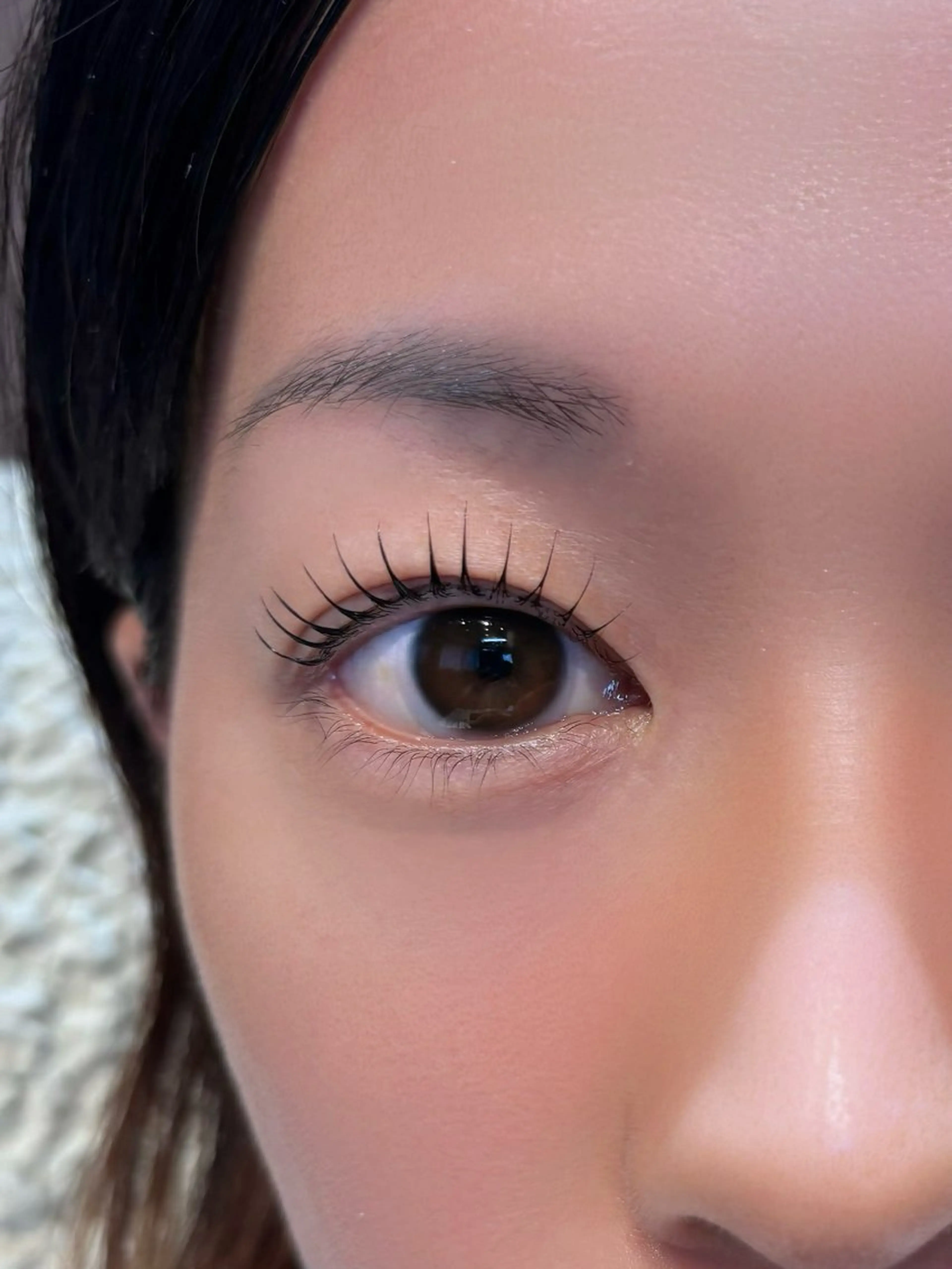 マツエク・マツパ ナチュラル まつげパーマ 一重×まつ毛パーマ マツパ miien(SALONVILLAGE内)所属・MOE /渋谷・明治神宮前のマツエク・マツパデザイン
