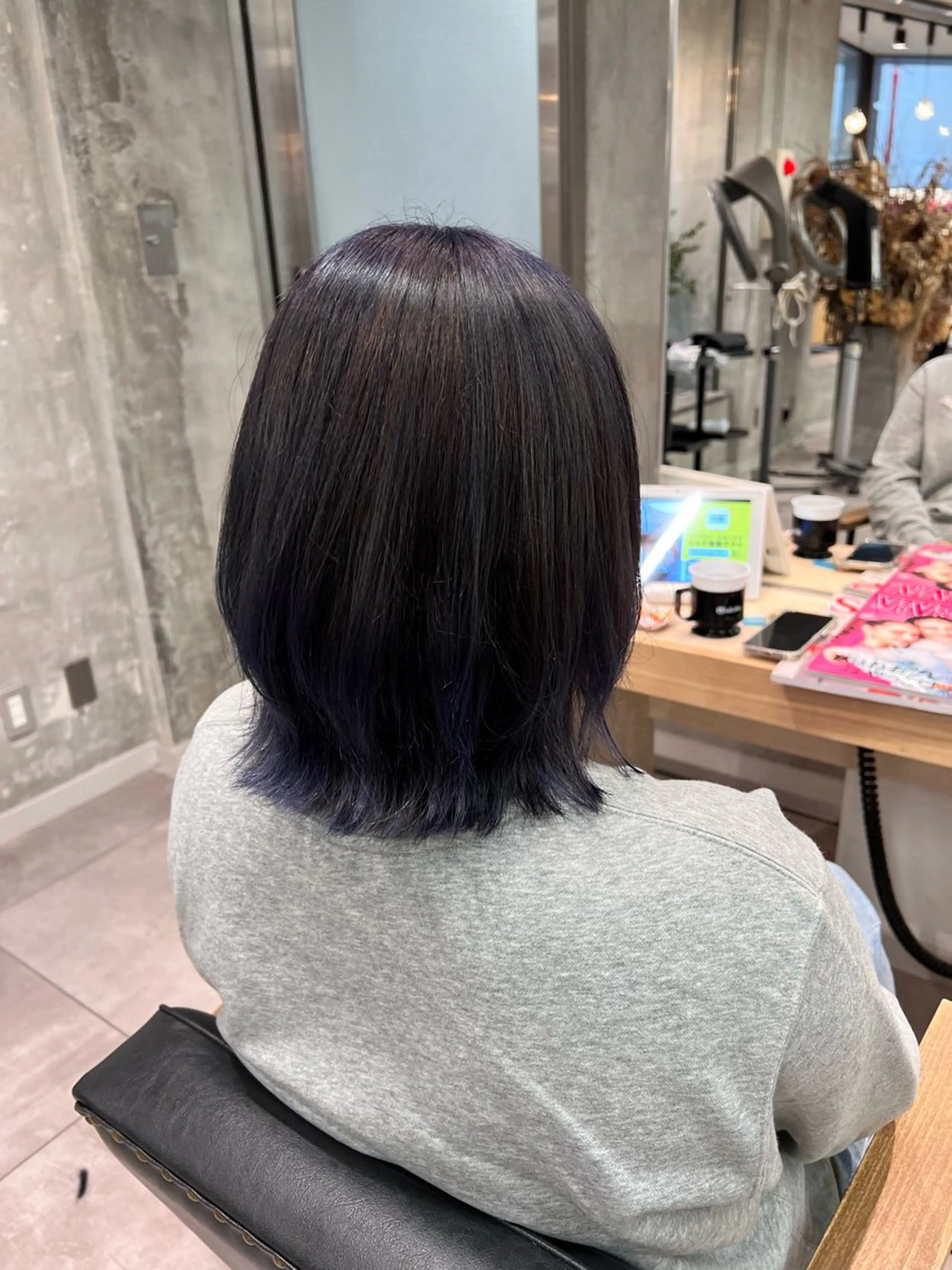 ミディアム カラー ヘアカラー トリートメント 🌞レイヤー×カラー 前川那津美🌞のヘアスタイル