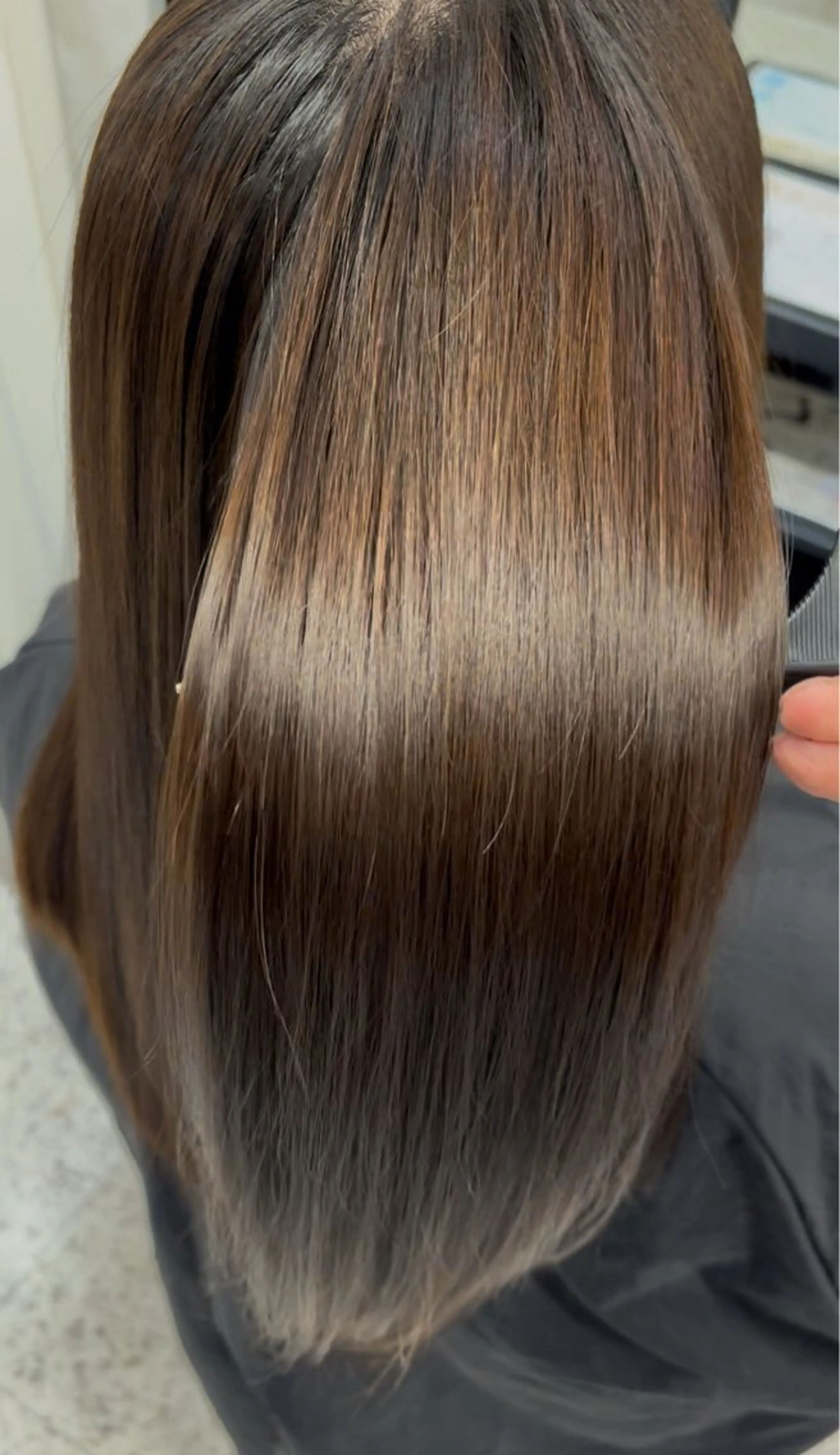 セミロング 縮毛矯正 SIGMA LATTE所属・🐶拓磨🐶 /SIGMAのヘアスタイル