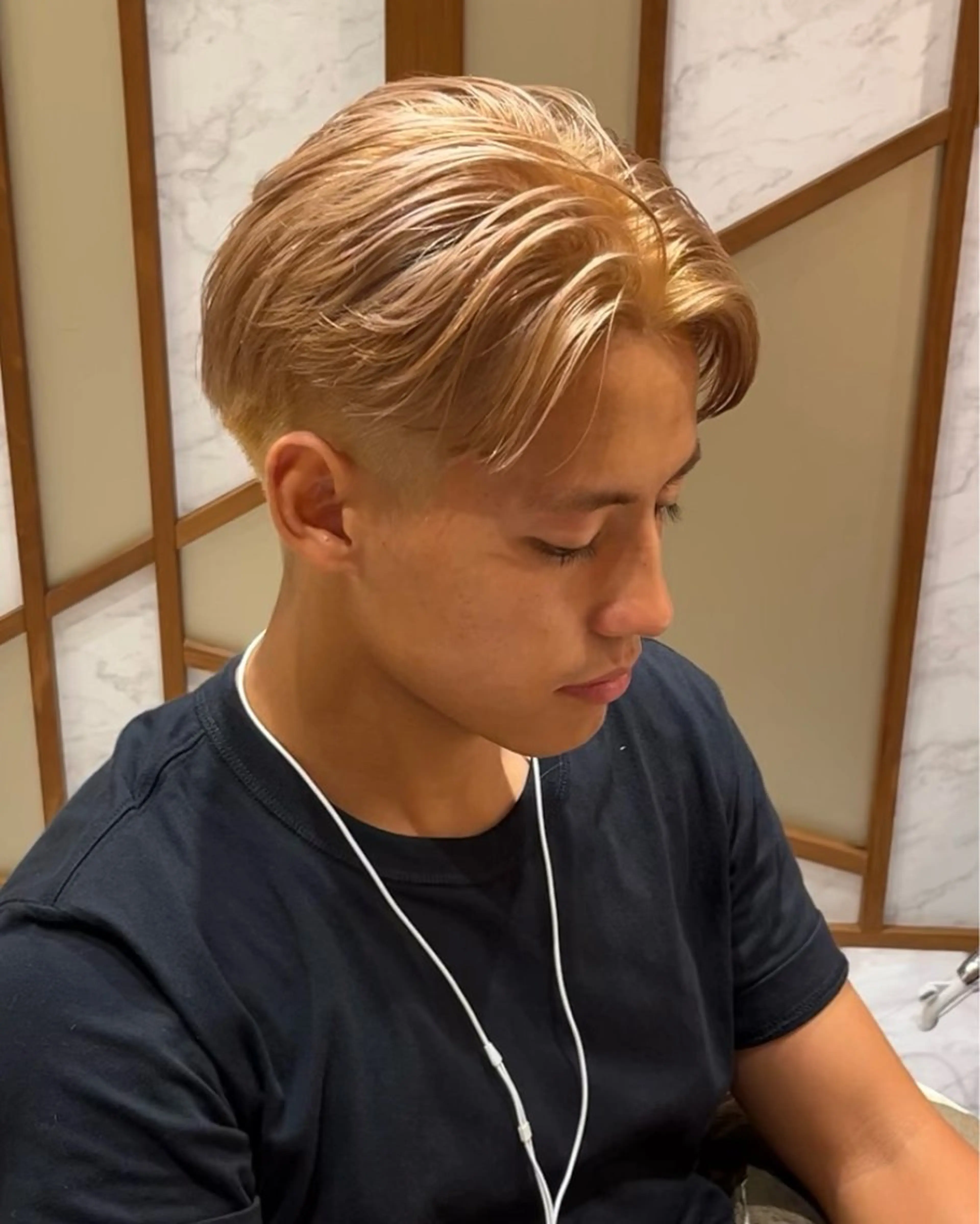 メンズ 冨井 ほのかのヘアスタイル