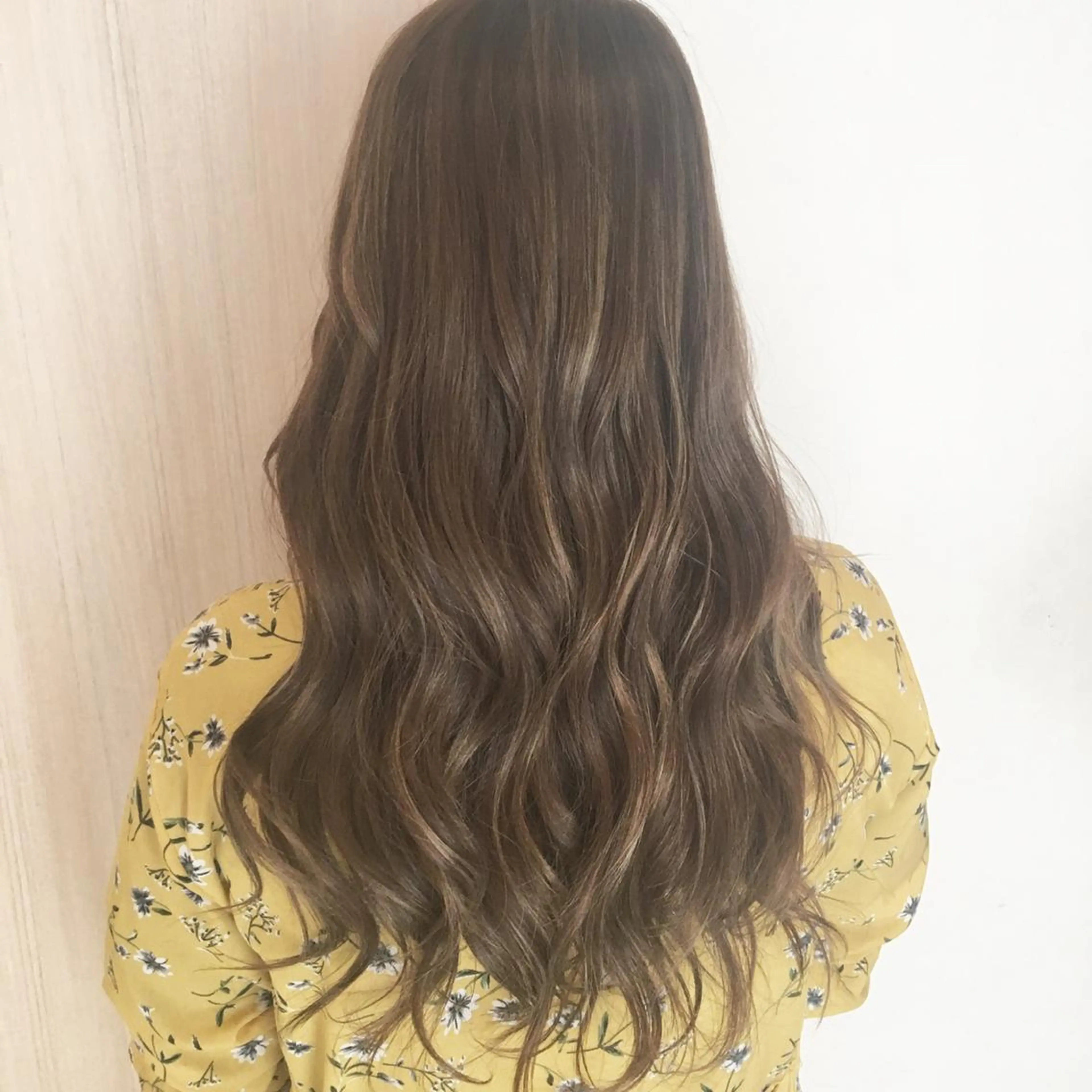 ロング カラー ヘアアレンジ ブリーチなし/ レイヤー🌿runaのヘアスタイル