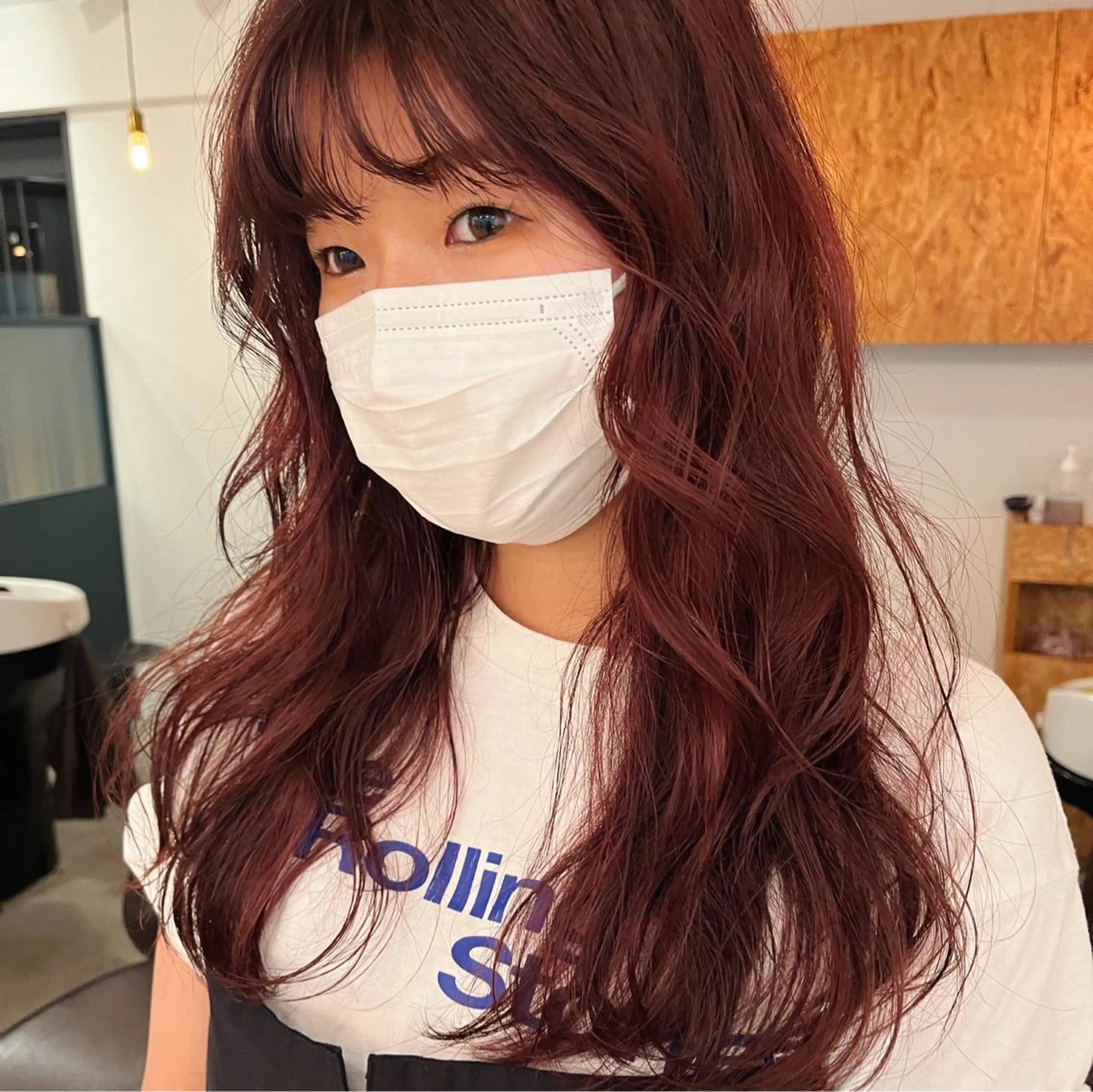 ロング カラー 暖色/パーマ 🌼クニトウメイのヘアスタイル