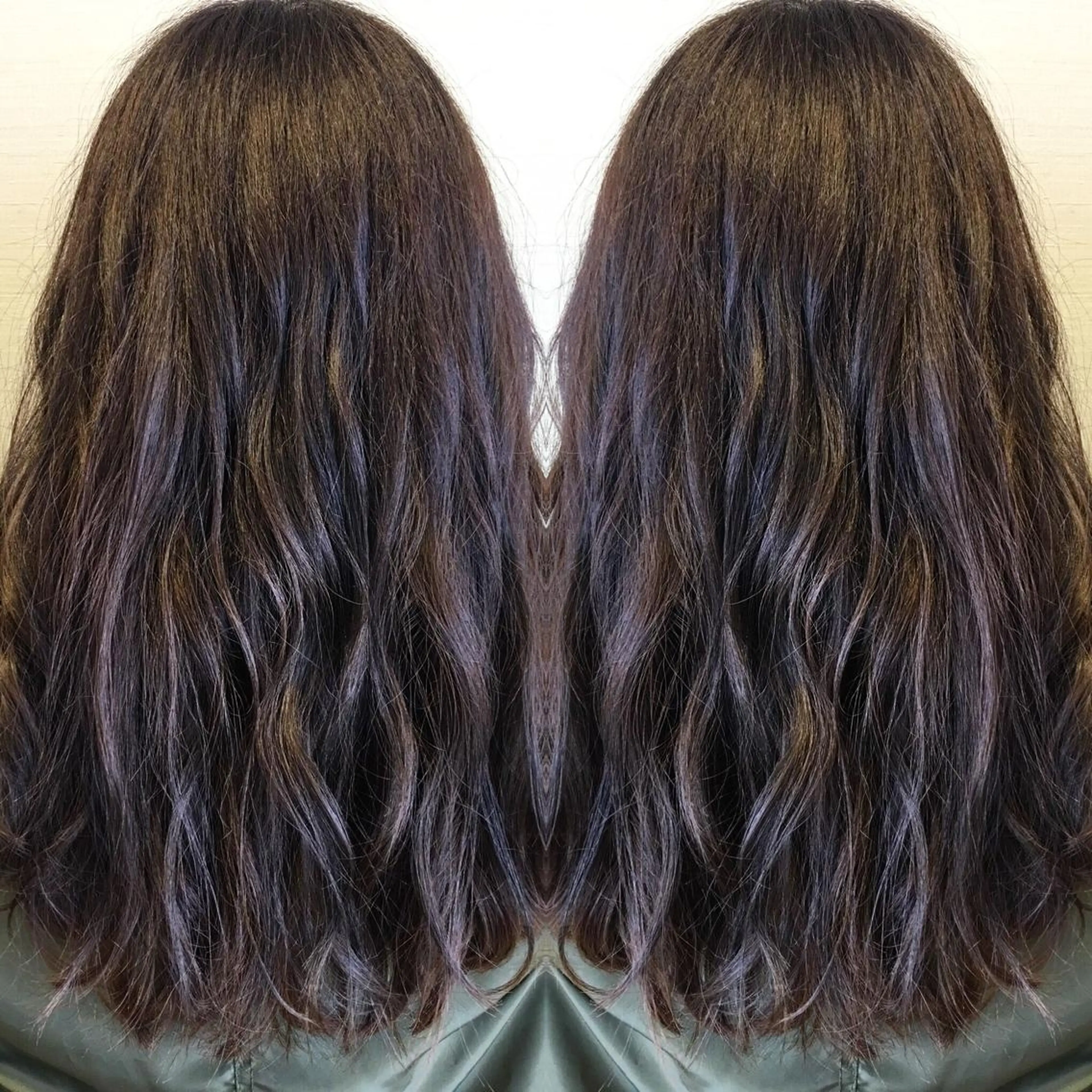 セミロング box  mico. mutsumiのヘアスタイル