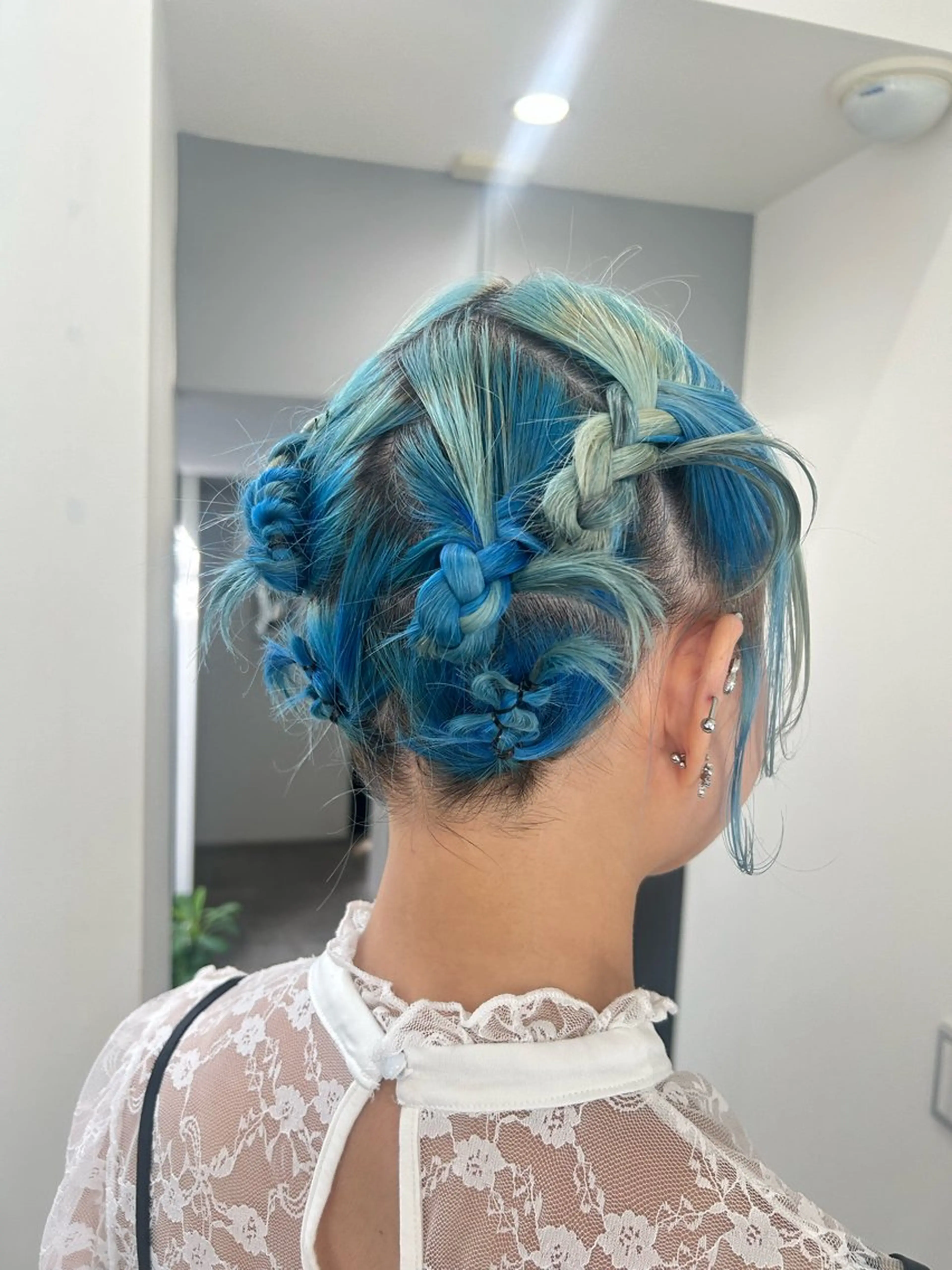 ヘアアレンジ ボブ 船坂 詩乃のヘアスタイル