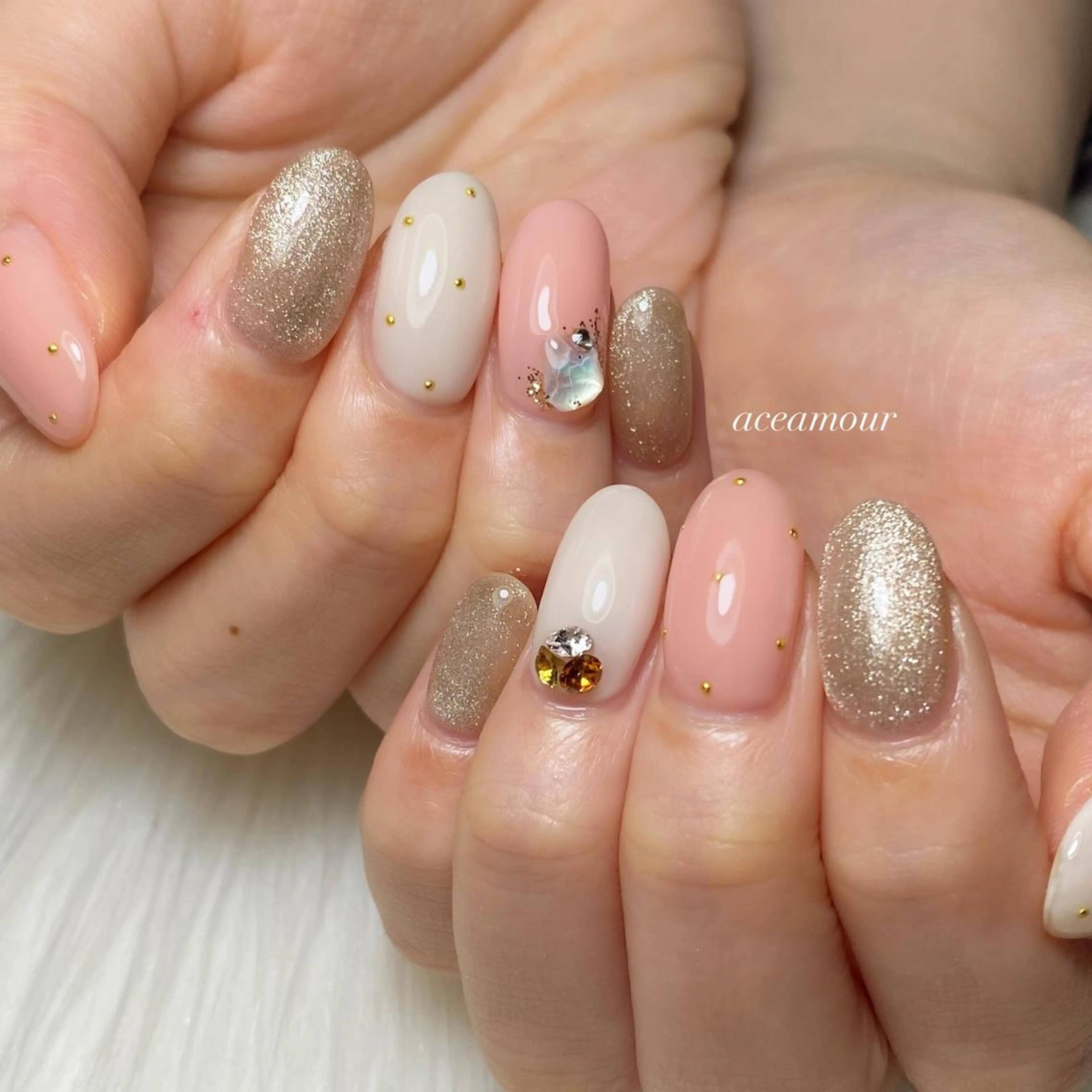 ネイル ネイル/耳つぼ /新ホワイトニングのネイルデザイン