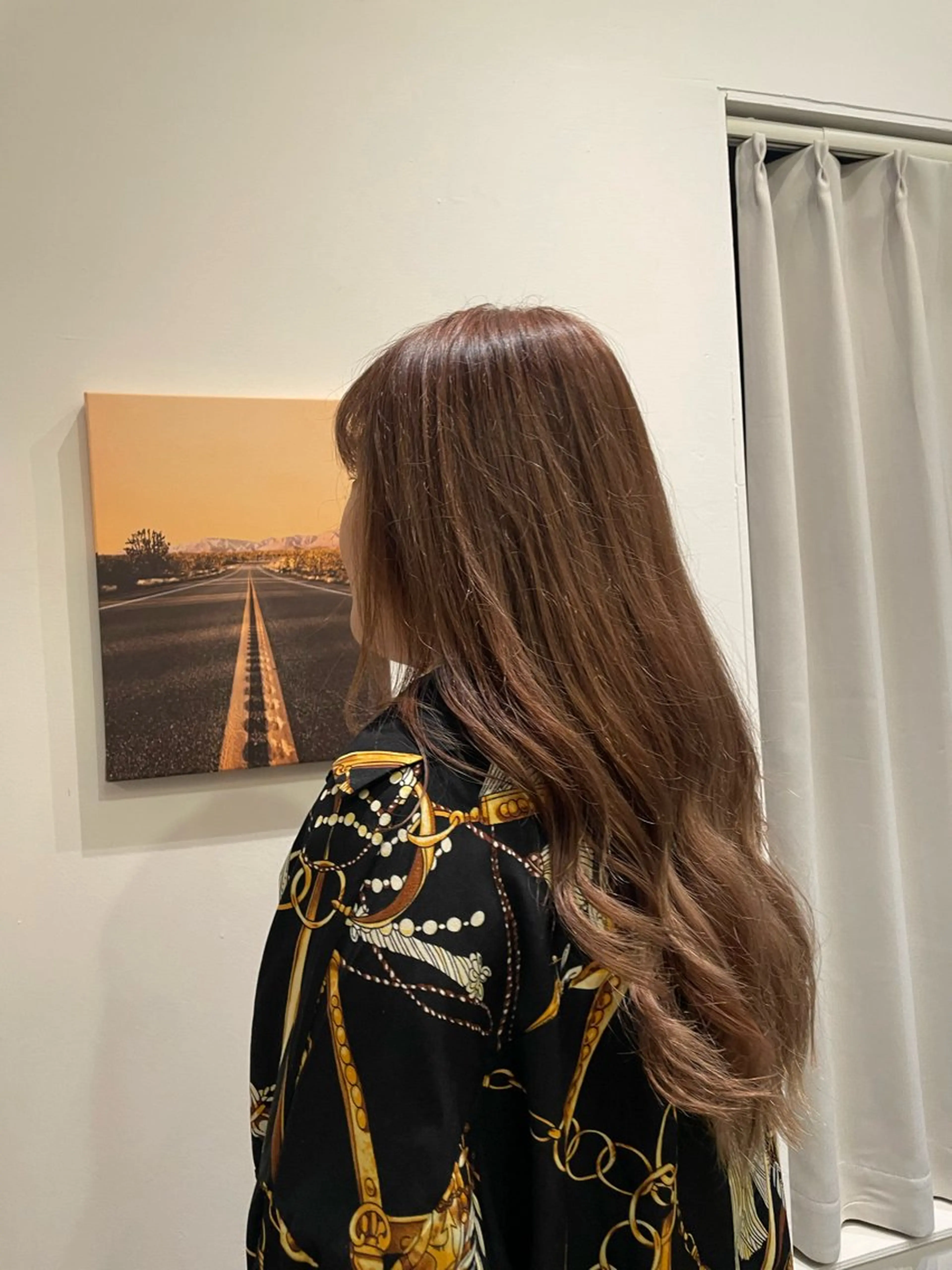 ロング カラー ブリーチ グラデーションカラー nalu新宿所属・🦋春山 さとみ🦋のヘアスタイル