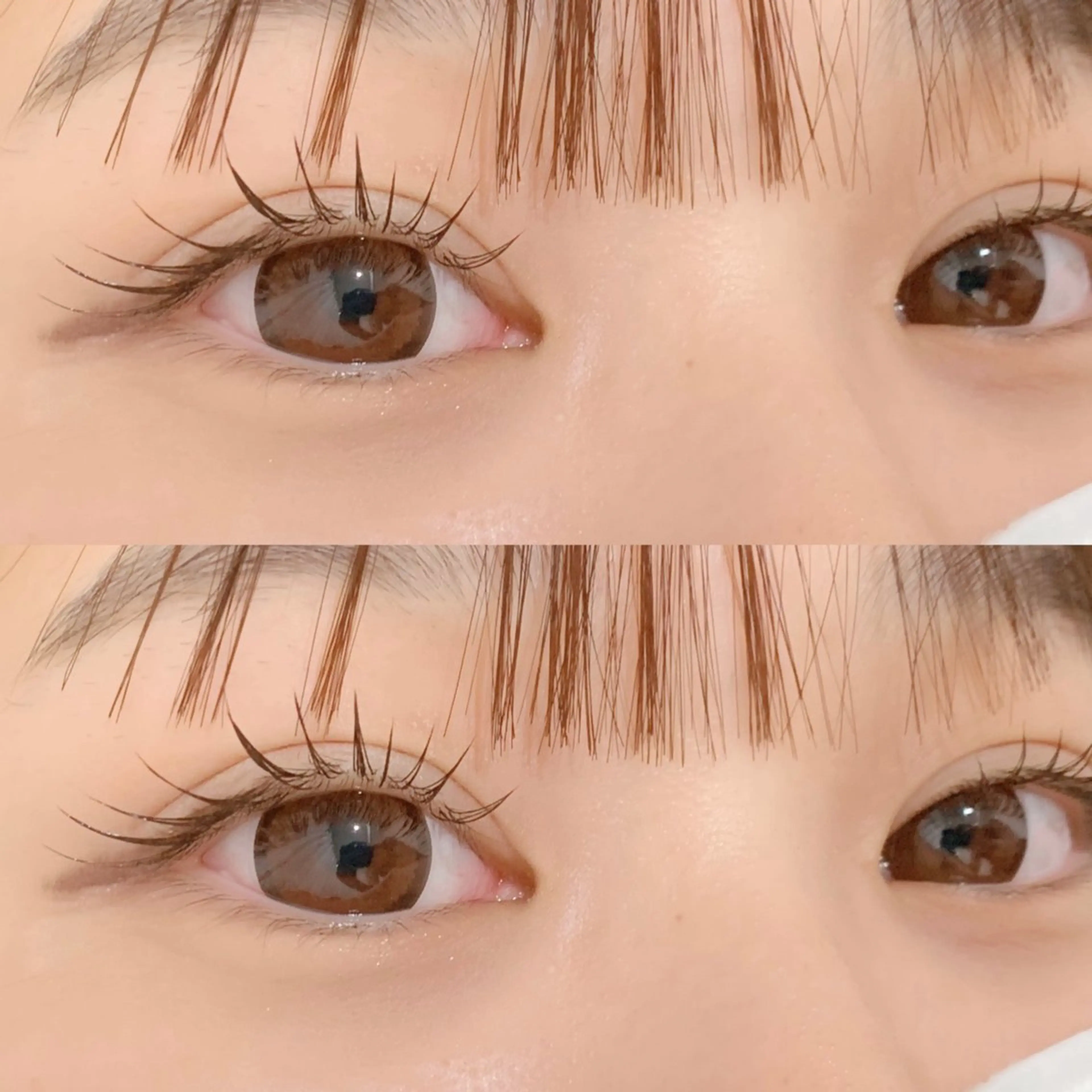 🎀LEDエクステ(シングルフラットラッシュ)80本🎀束感コーティング仕上げ込🩰の写真