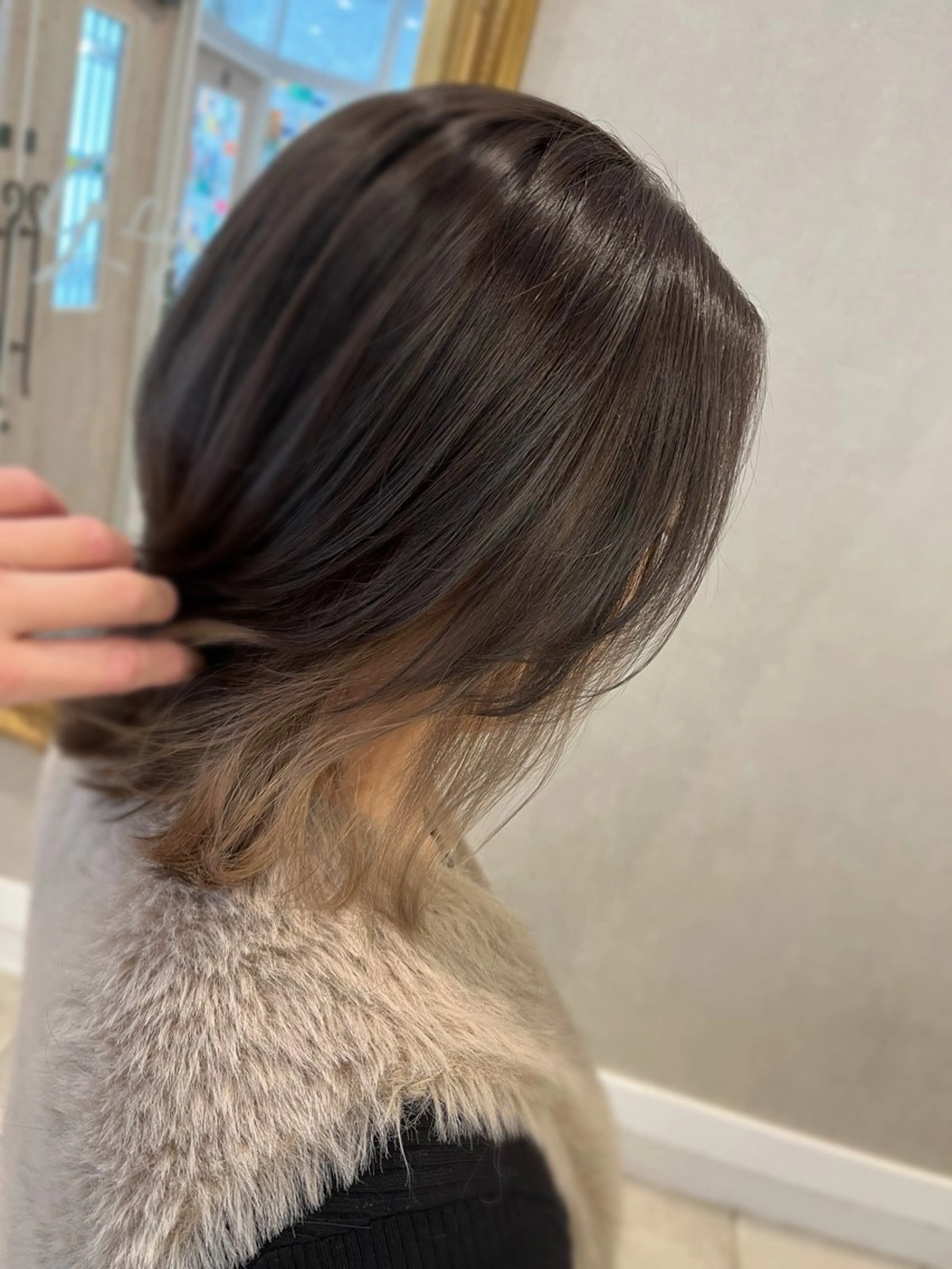 ミディアム ヘアカラー Calbari 中田 莉紗/奥州市水沢のヘアスタイル