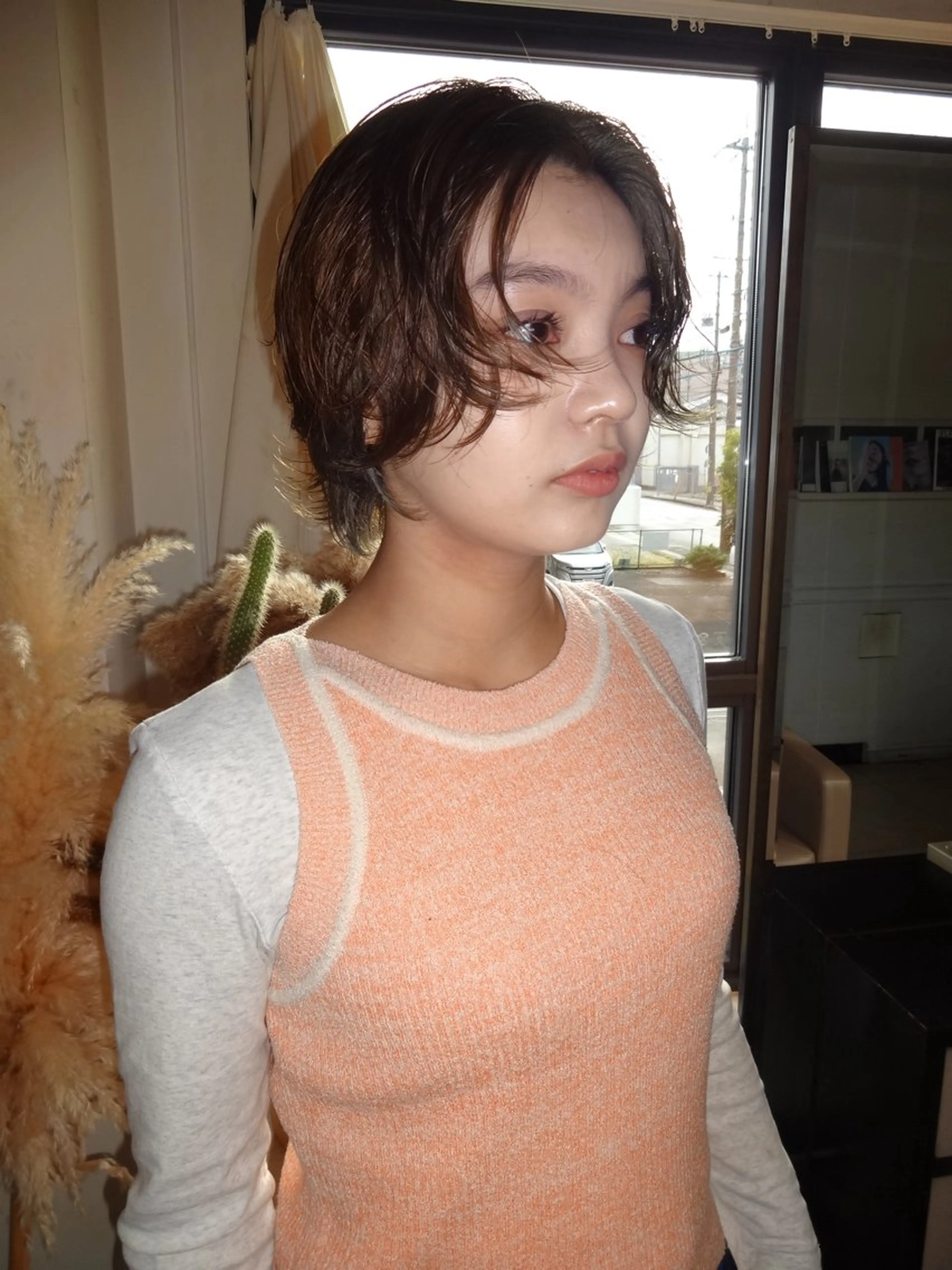 ショート カラー 太田 妃香/岡崎美容室のヘアスタイル