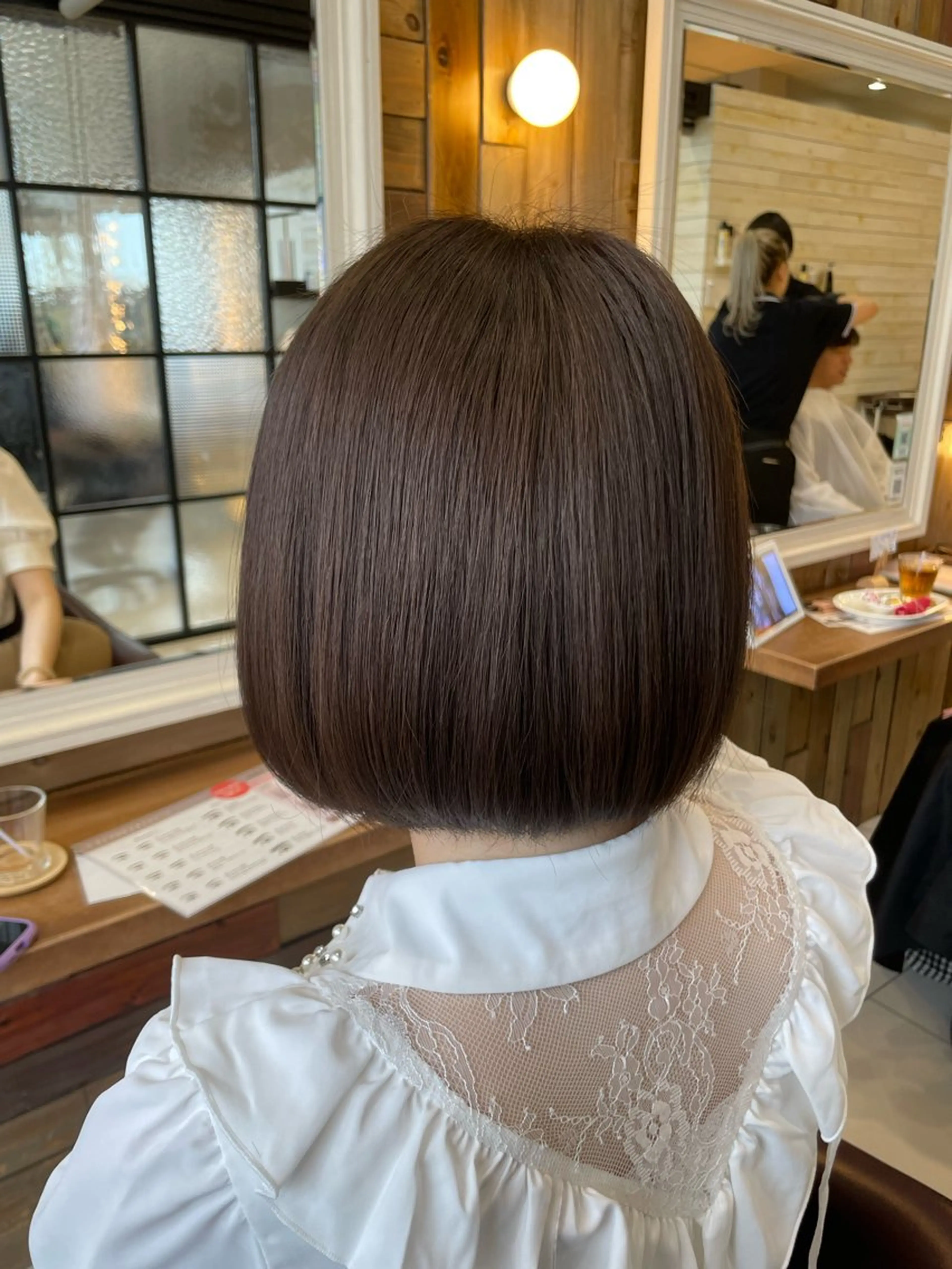 ショート 透明感color吉田 沙羅のヘアスタイル