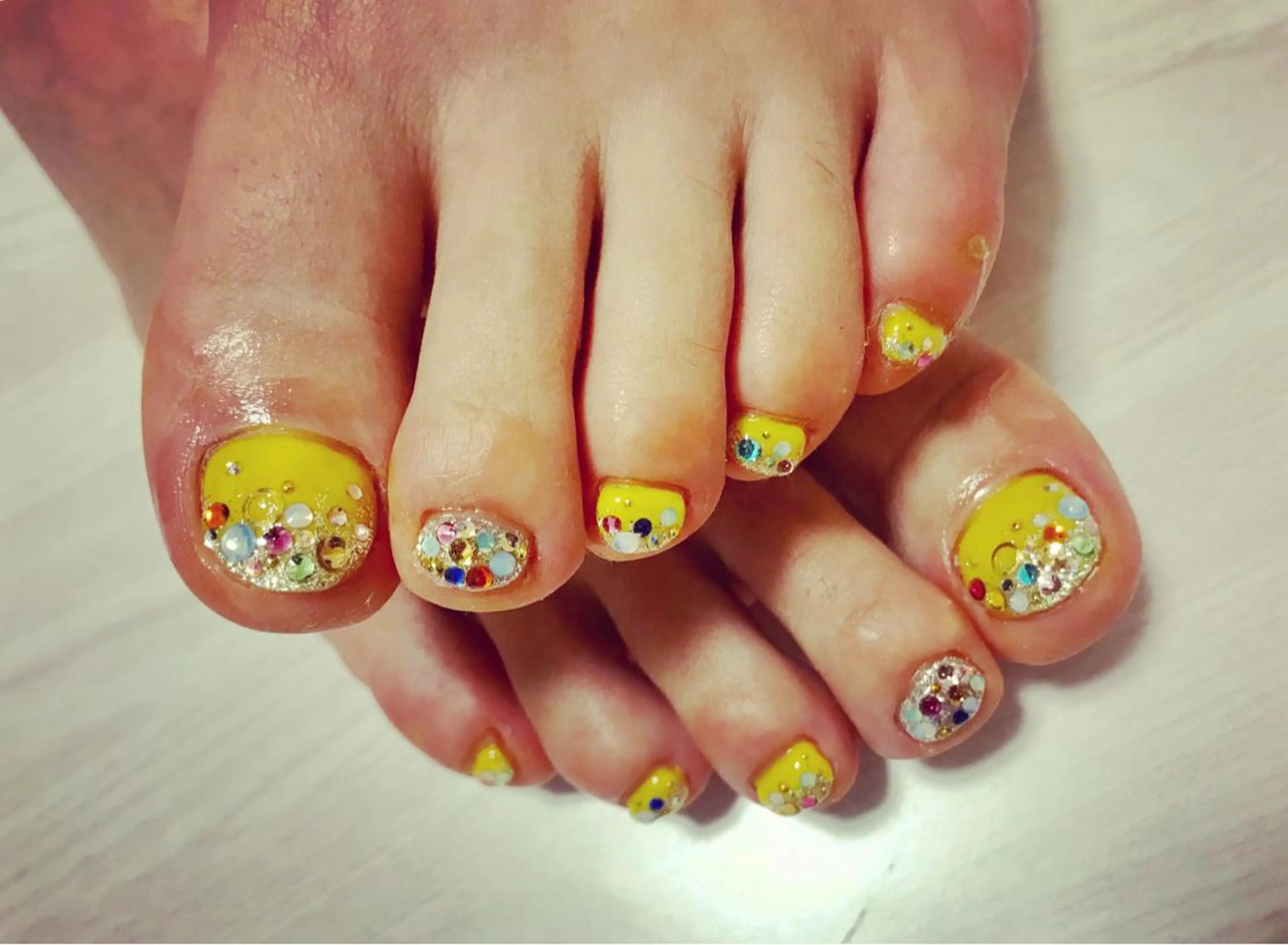 ネイル ストーンネイル NAIL salon ACEのネイルデザイン