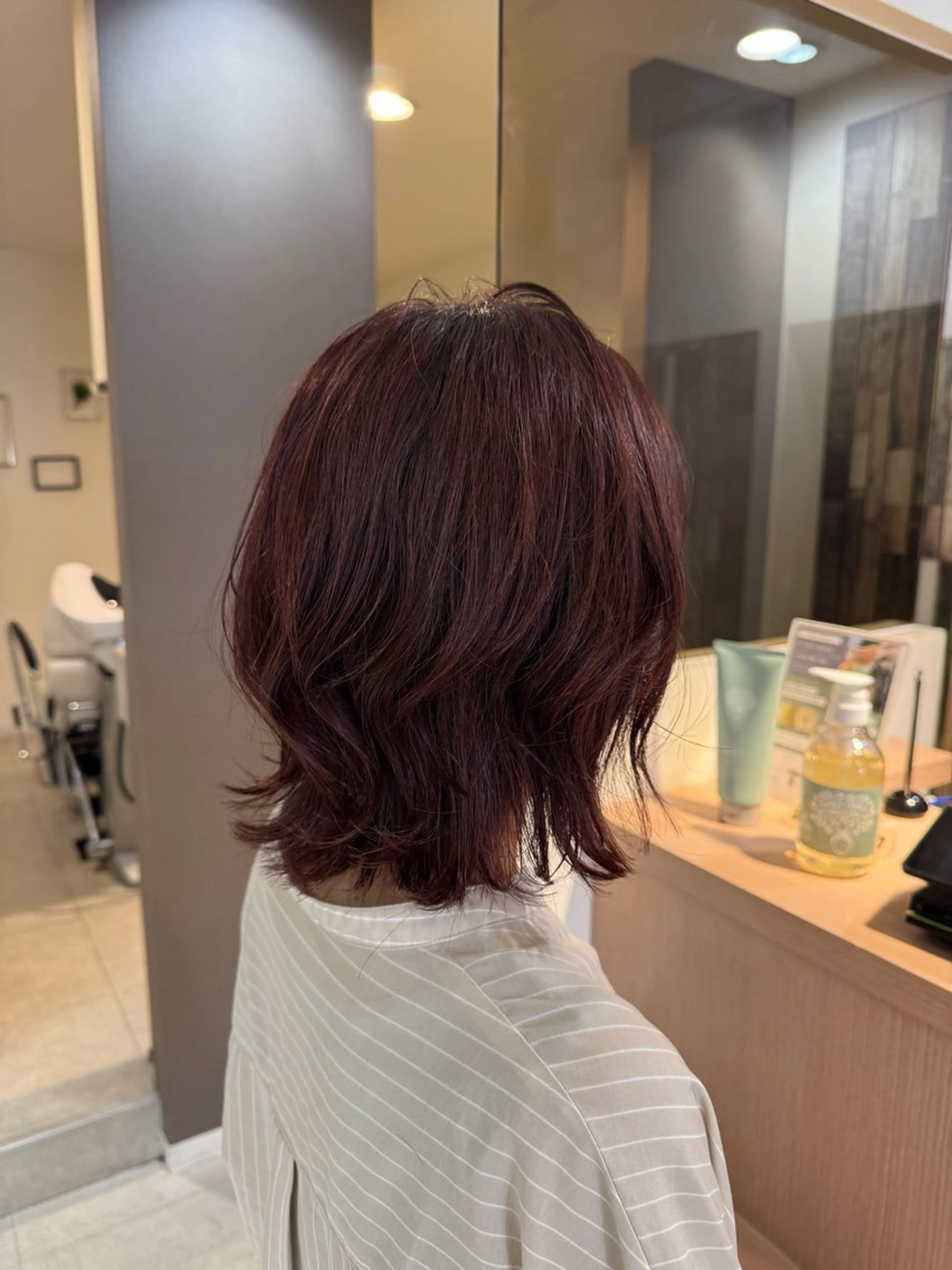 ショート 髪質改善 ヘアカラー トリートメント Eir 神戸所属・髪質改善/縮毛矯正 長井 美佐子のヘアスタイル