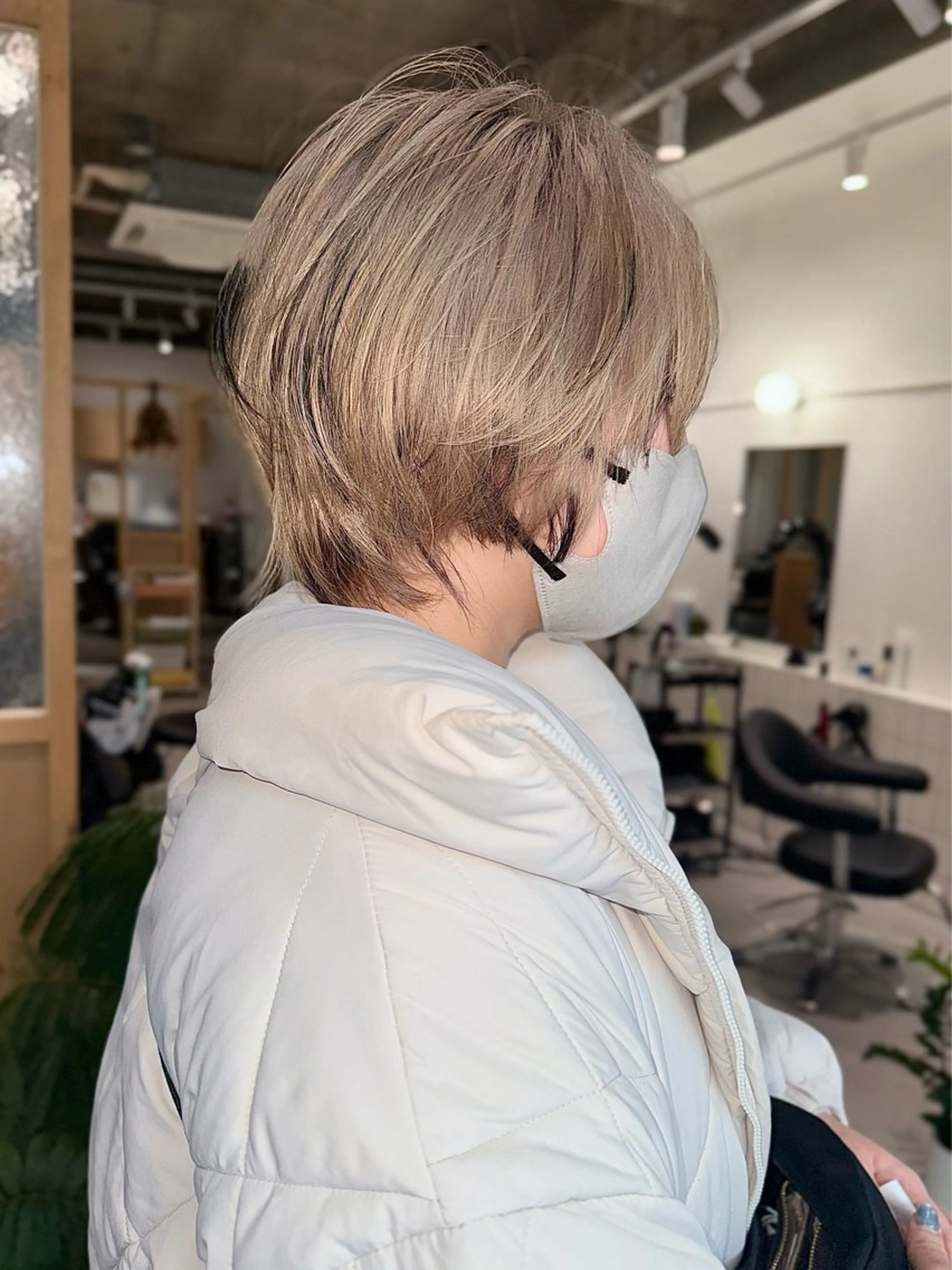 カラー カラー/髪質改善 レイヤー/vagueのヘアスタイル