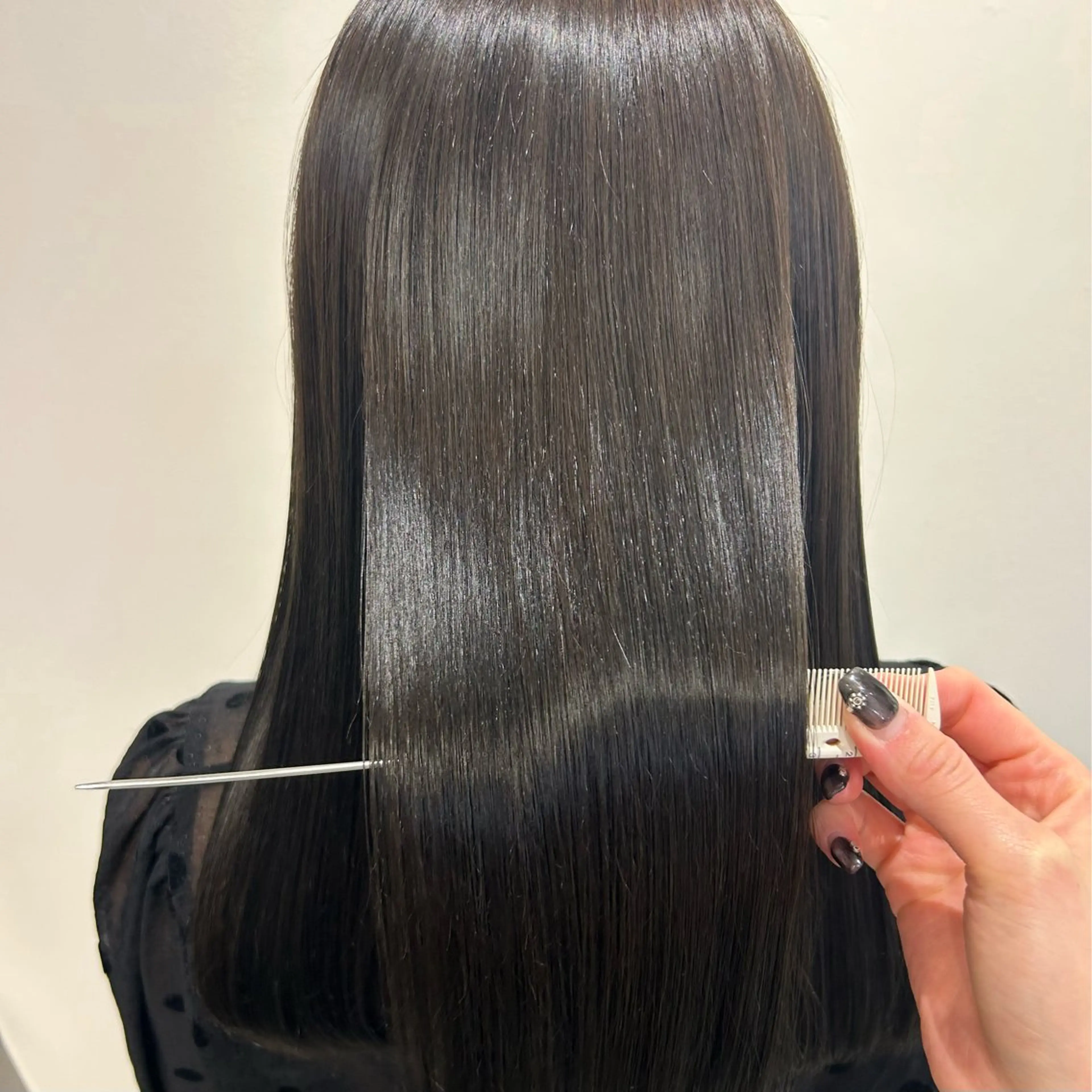 ロング カラー ヘアカラー 田中 遥陽のヘアスタイル