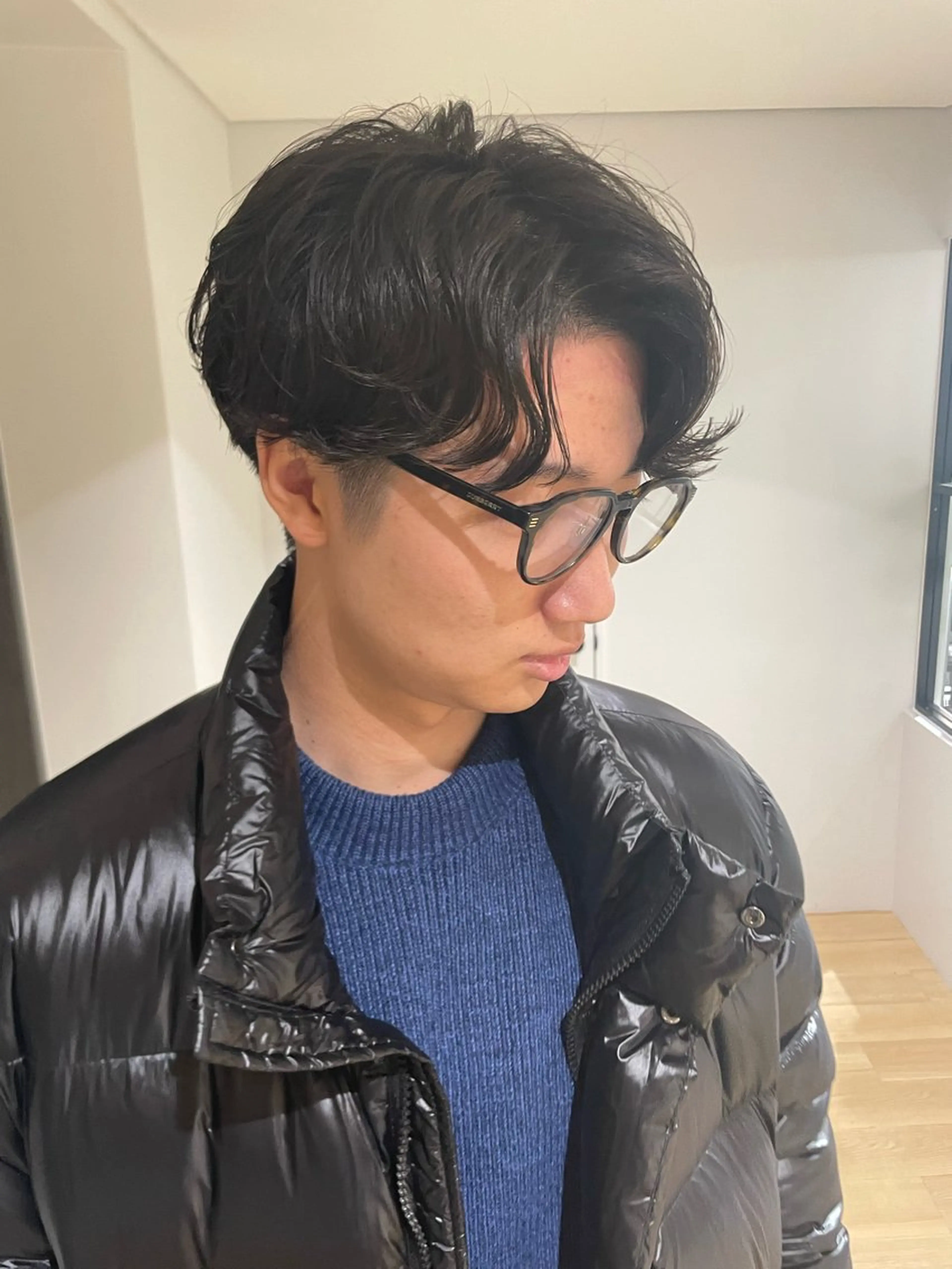 パーマ メンズ メンズパーマ ニュアンスパーマ カット ヘアカラー パーマ トリートメント 髪質改善/艶カラー Hiroakiのヘアスタイル