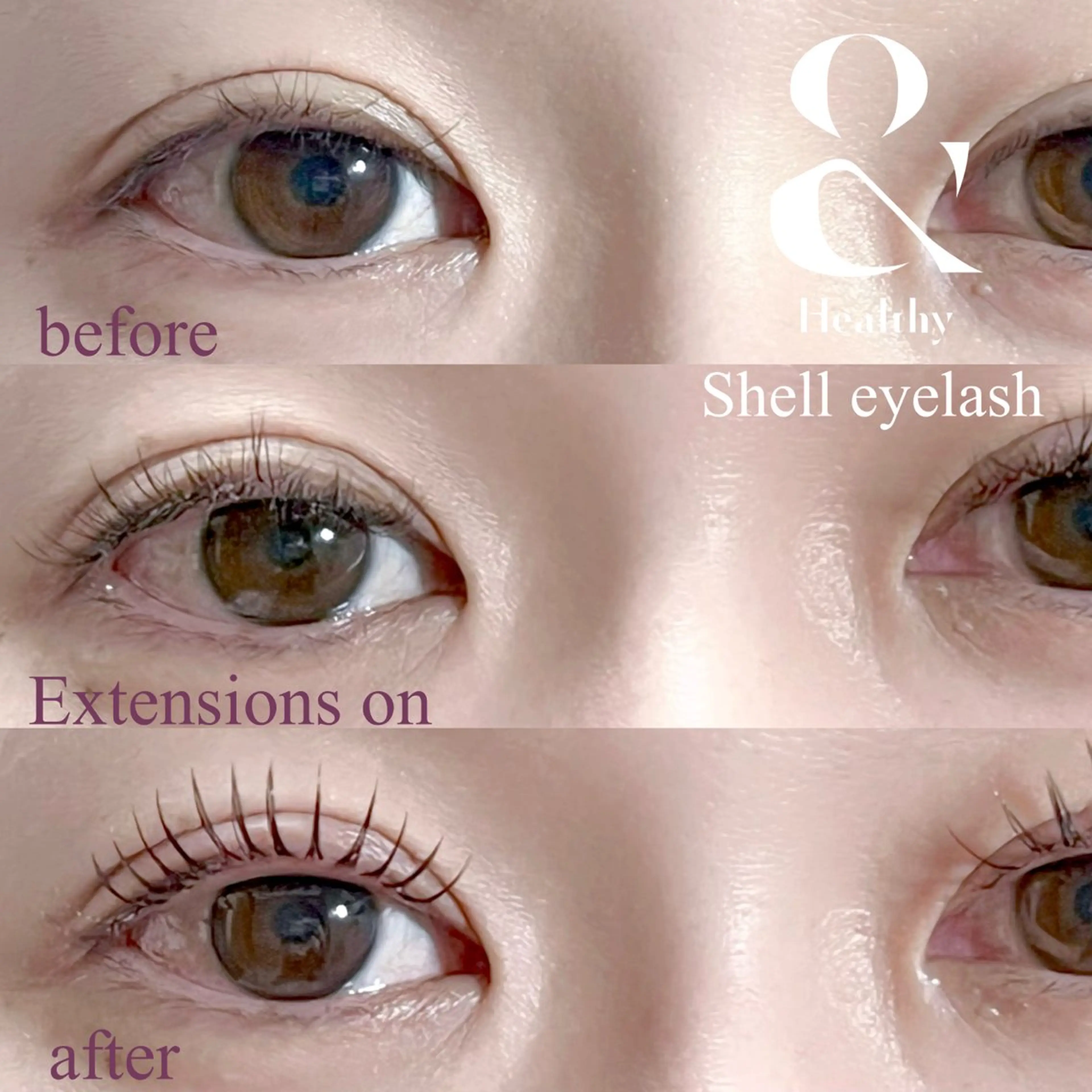 【大人気✩】&Healthy まつエク100本+まつげパーマ 10000円‪♥の写真