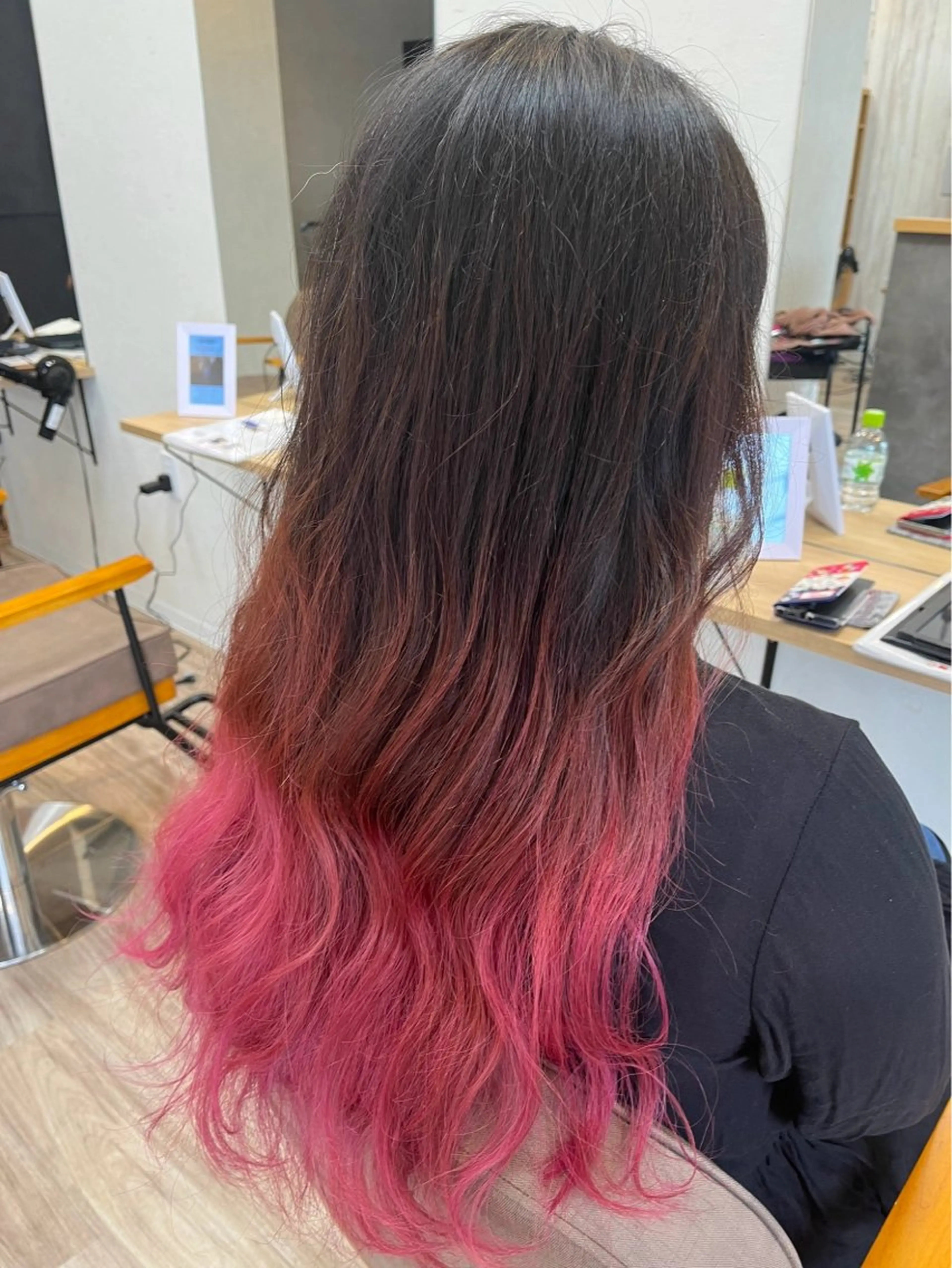 セミロング カラー TELAHAIR研究学園店所属・TELAHAIR 副店長 永田のヘアスタイル