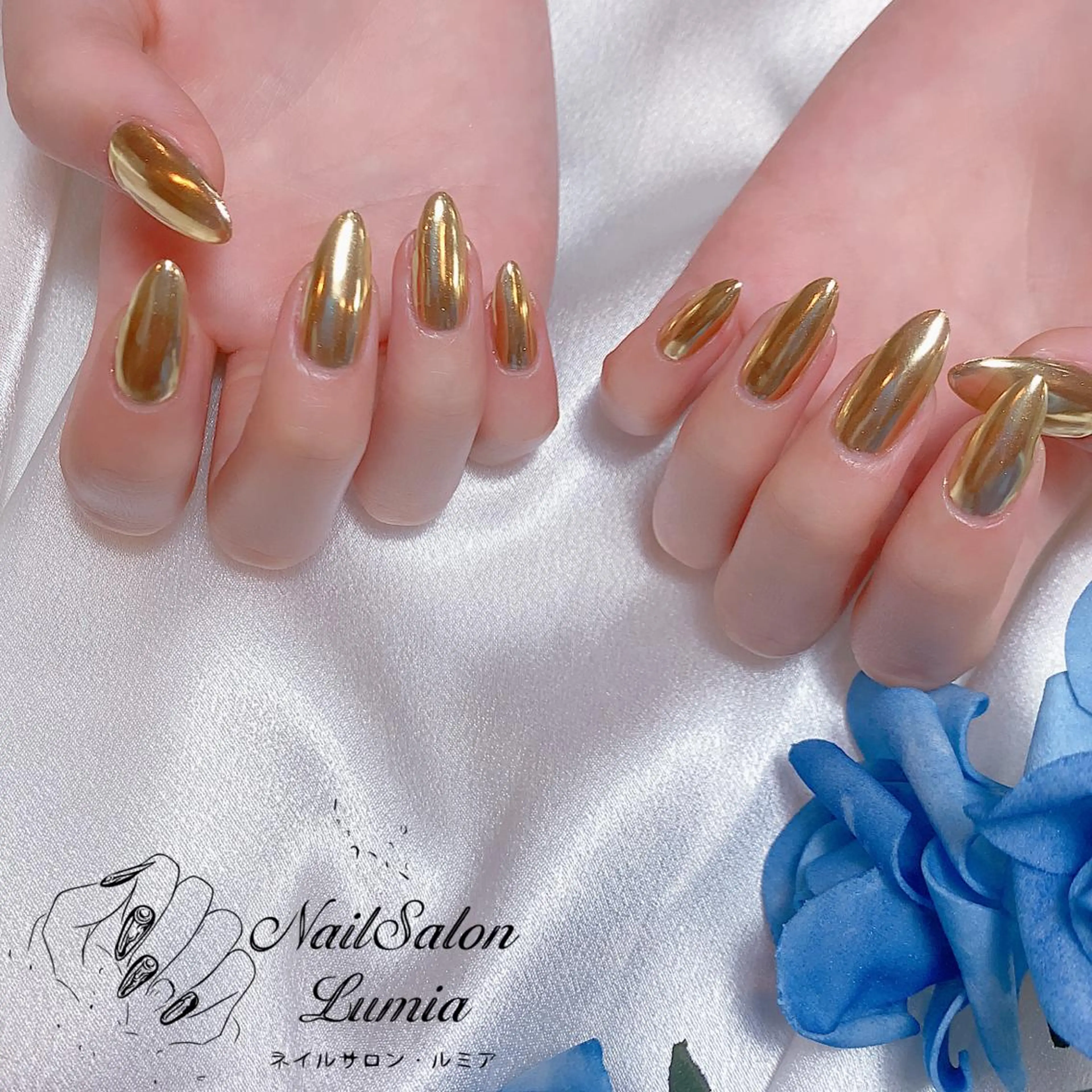 ネイル ハンドネイル ネイルサロン ルミア Lumia 店長のネイルデザイン