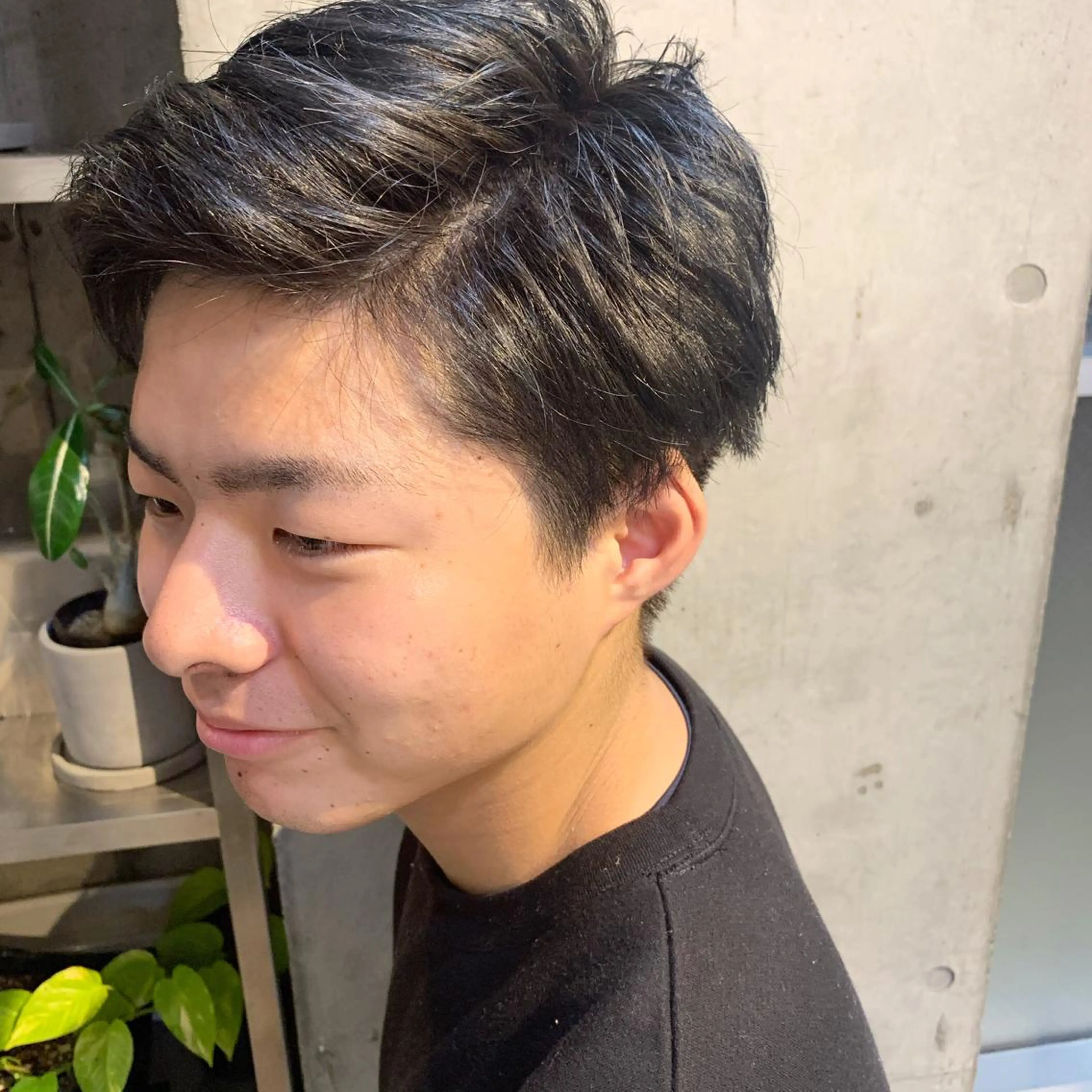 ショート カラー アッシュ ミント ヘアカラー トリートメント SYS by fit /HONOKAのヘアスタイル