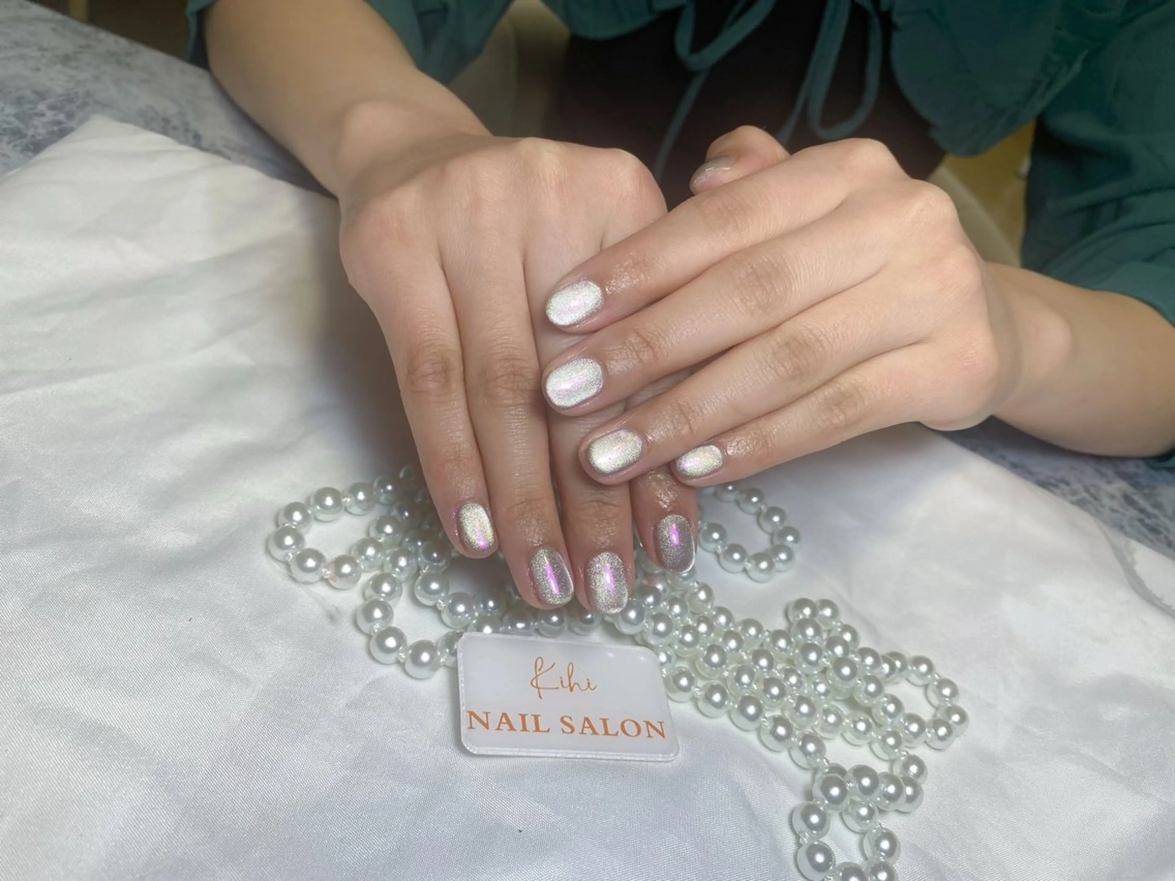 ネイル アートネイル フレンチネイル ジェルネイル グラデーション 韓国ネイル 村中 ハナのネイルデザイン