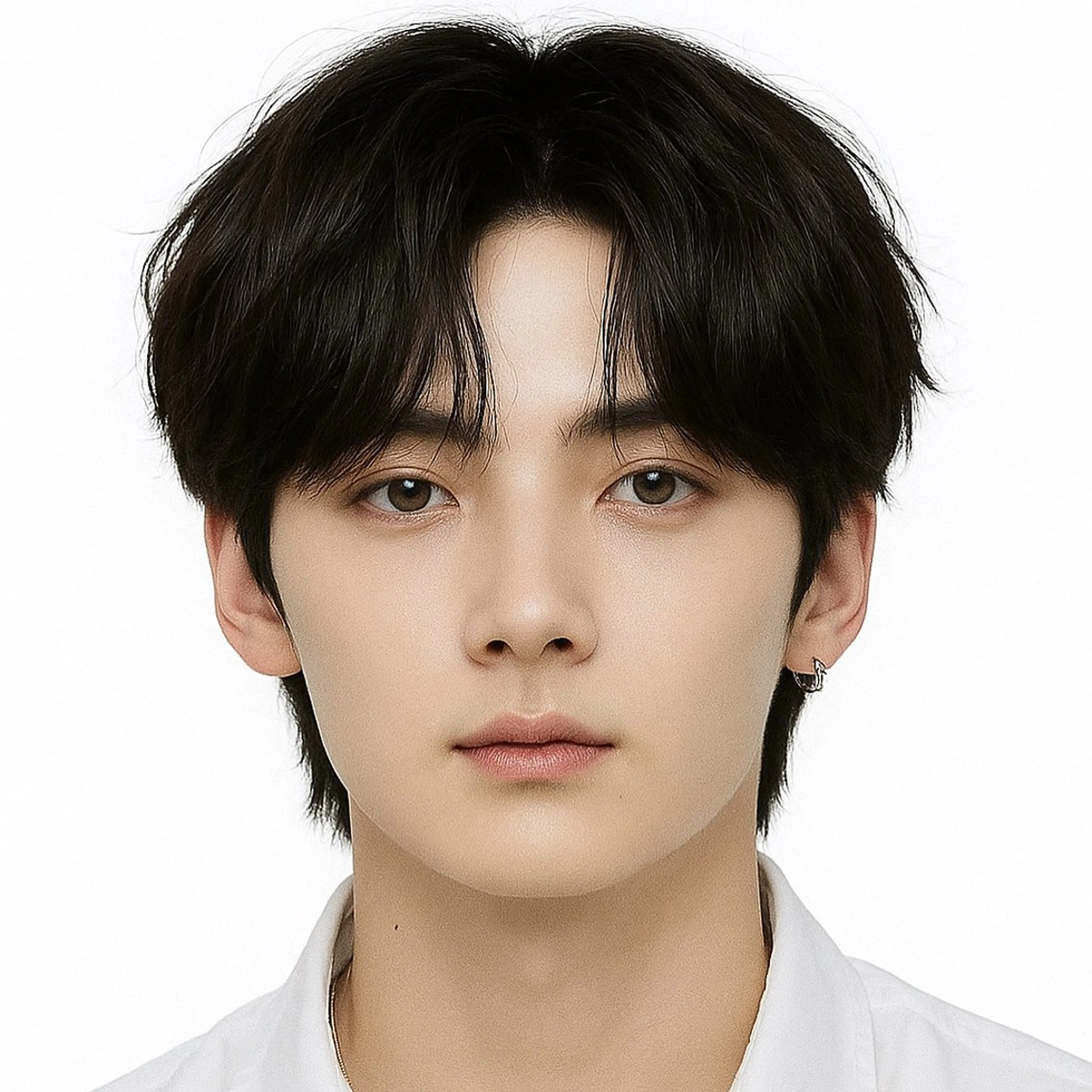 メンズ カット パーマ 表参道フェザーパーマ ニュアンスパーマのヘアスタイル