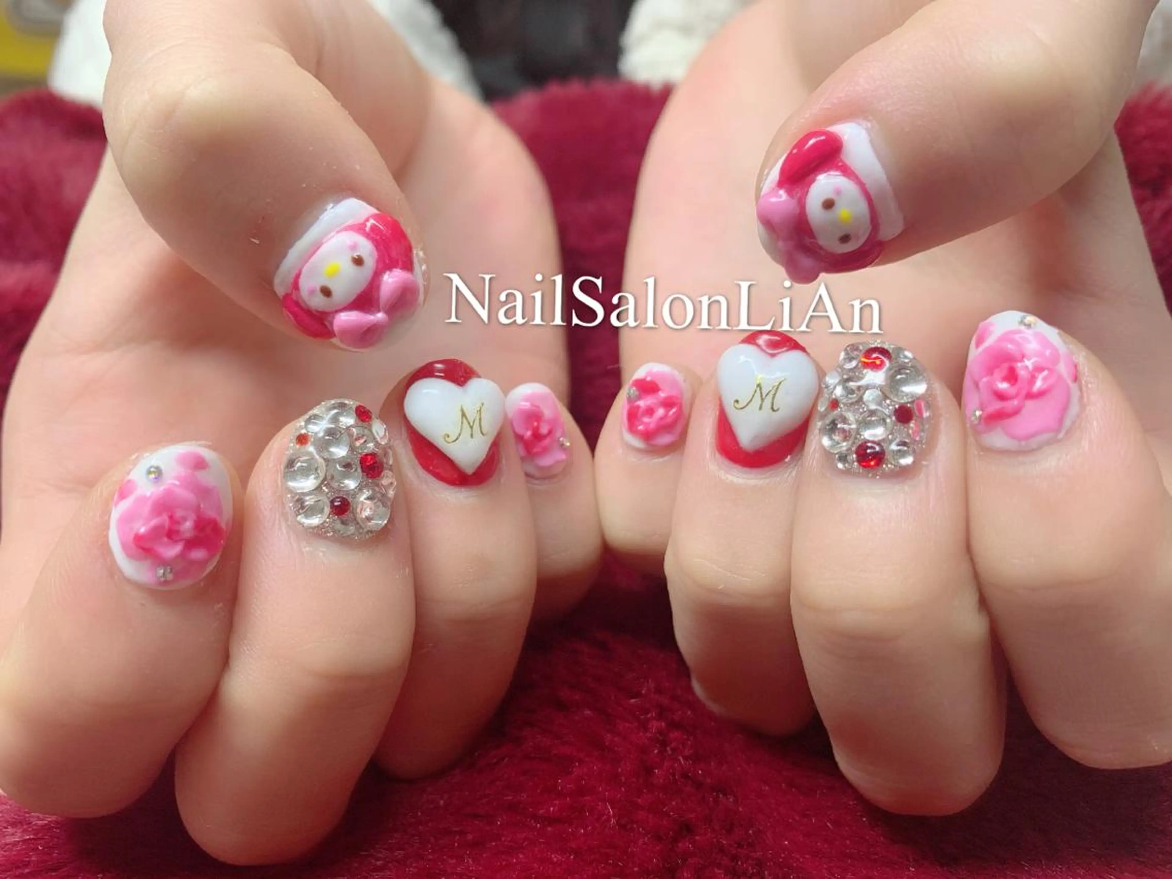 ネイル 持ち込み ハンドネイル NailSalon LiAnのネイルデザイン