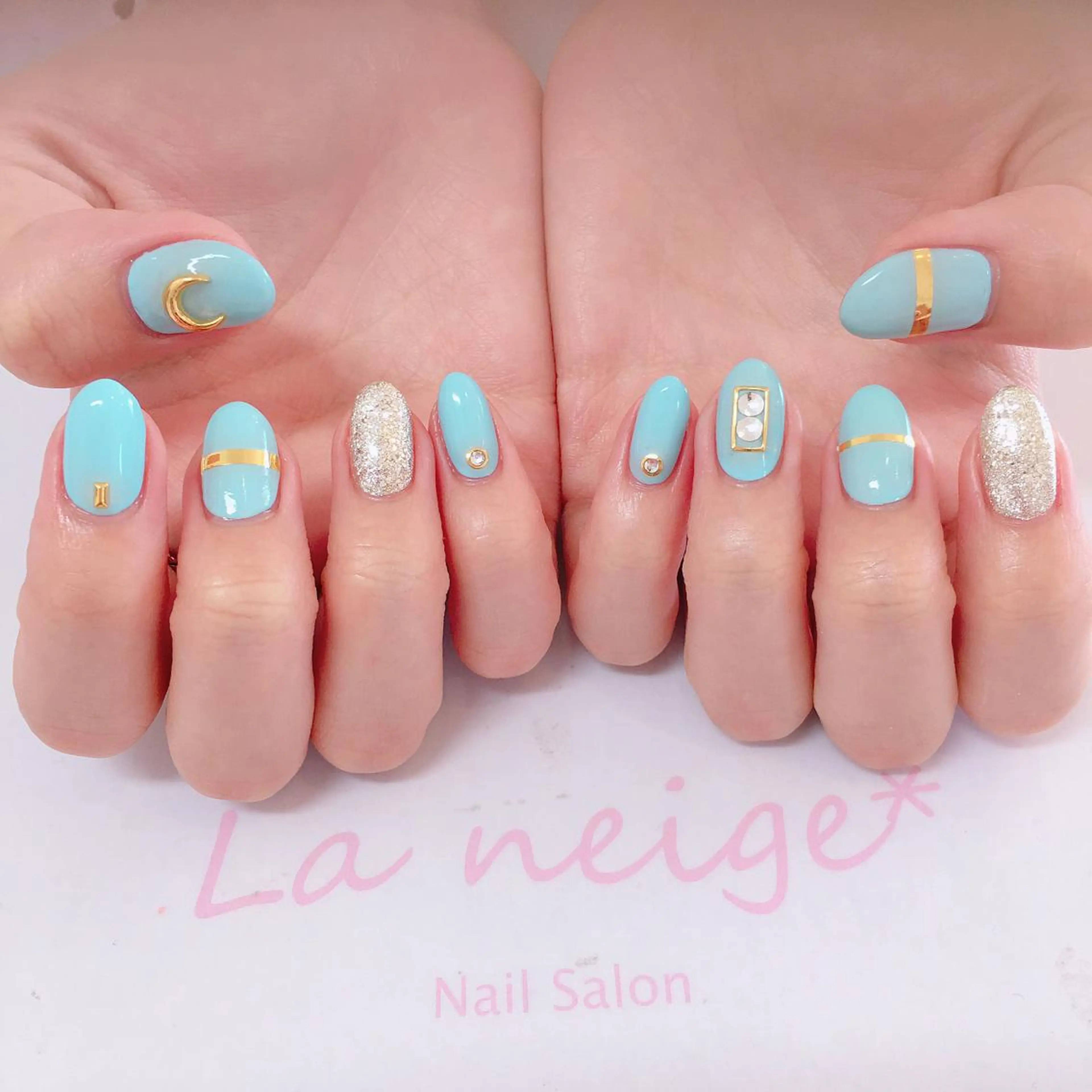 ネイル La neige* yuki 🥯🍑のネイルデザイン