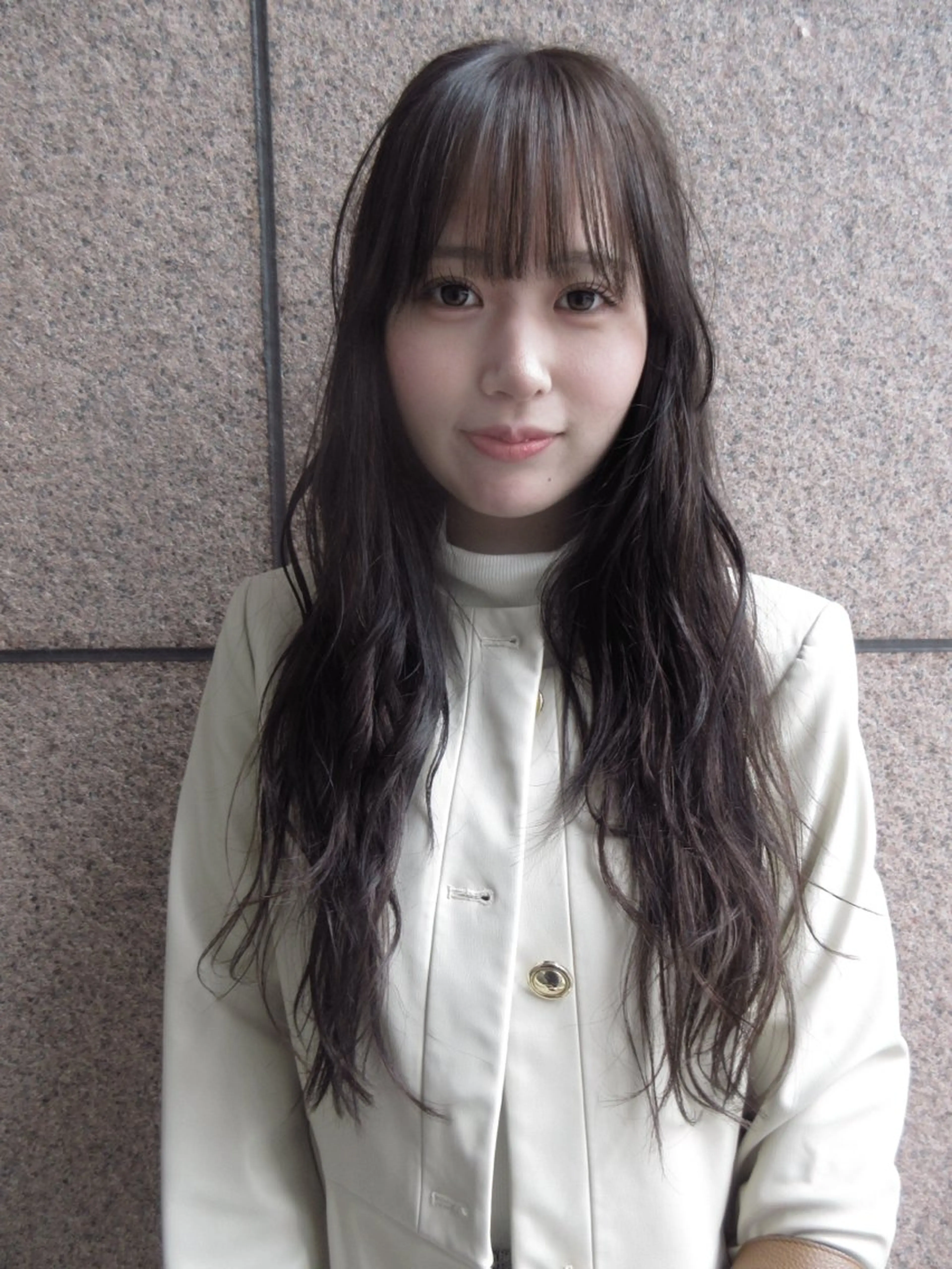 ロング カラー ヘアカラー トリートメント ブリーチなしWカラー /赤み消し/トモキのヘアスタイル