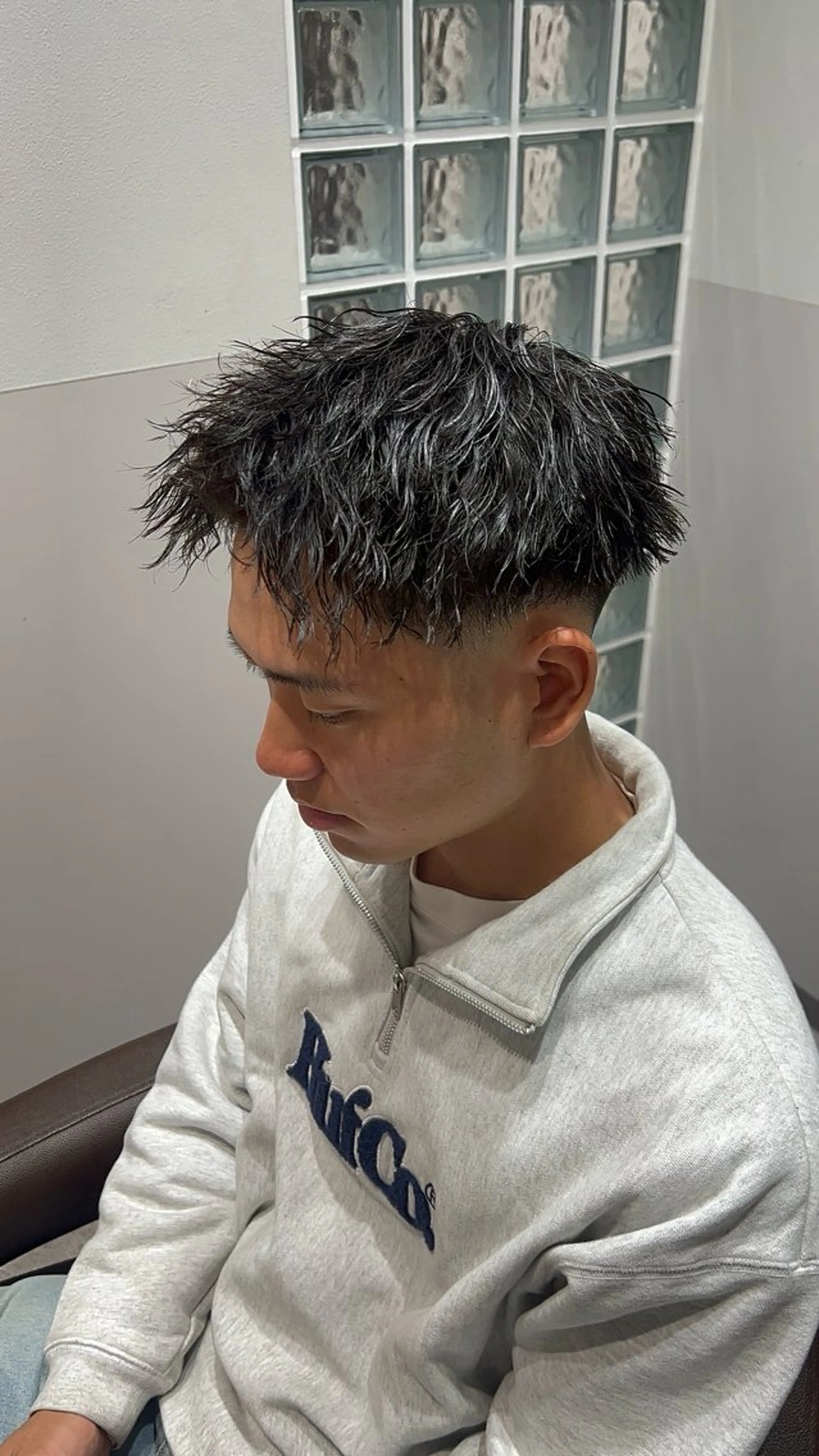 ショート パーマ ショートヘア カット パーマ 角田 瀬名のヘアスタイル