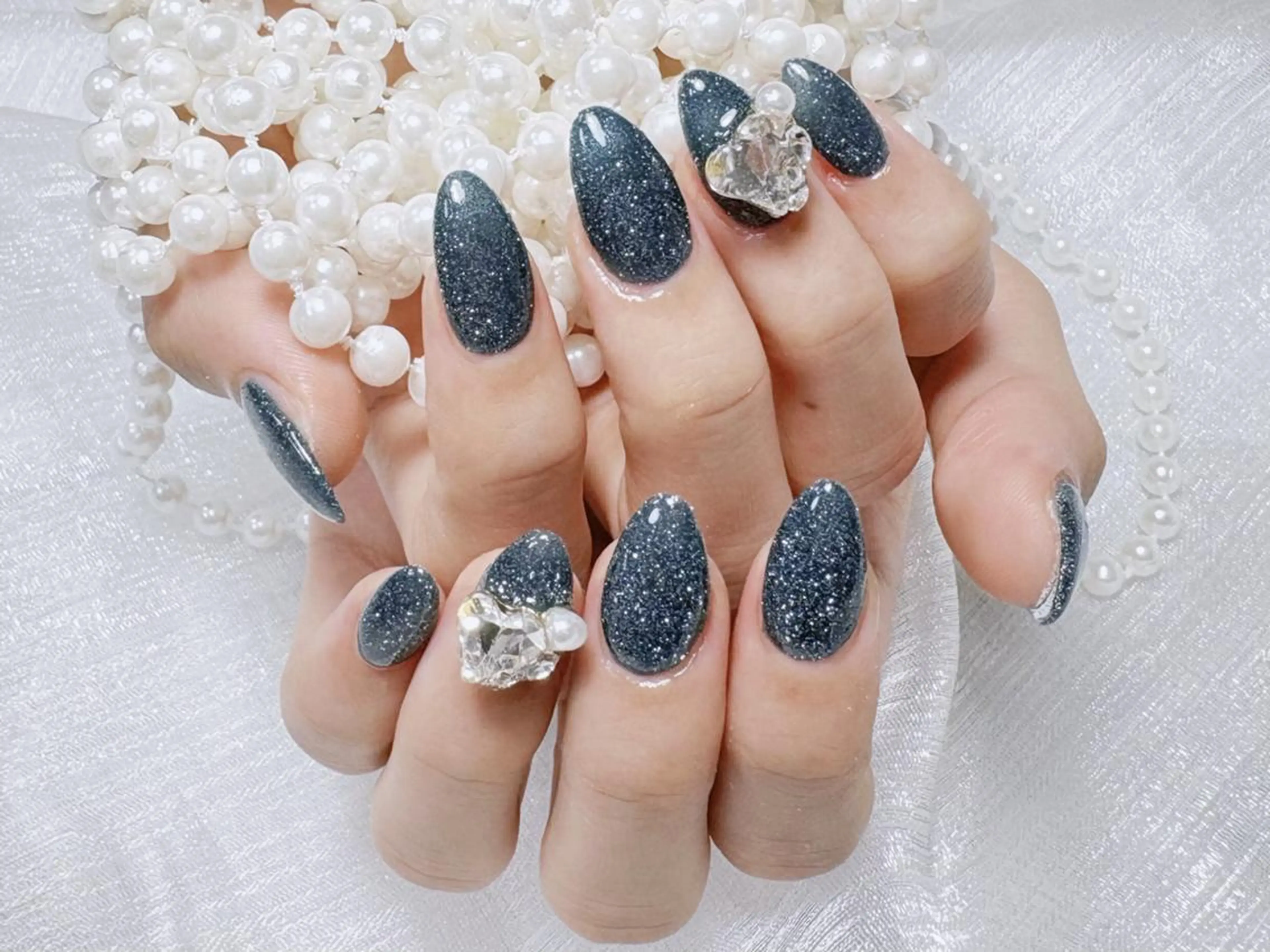 ネイル 🐳彩羽チップ 長さだし専門🐳のネイルデザイン