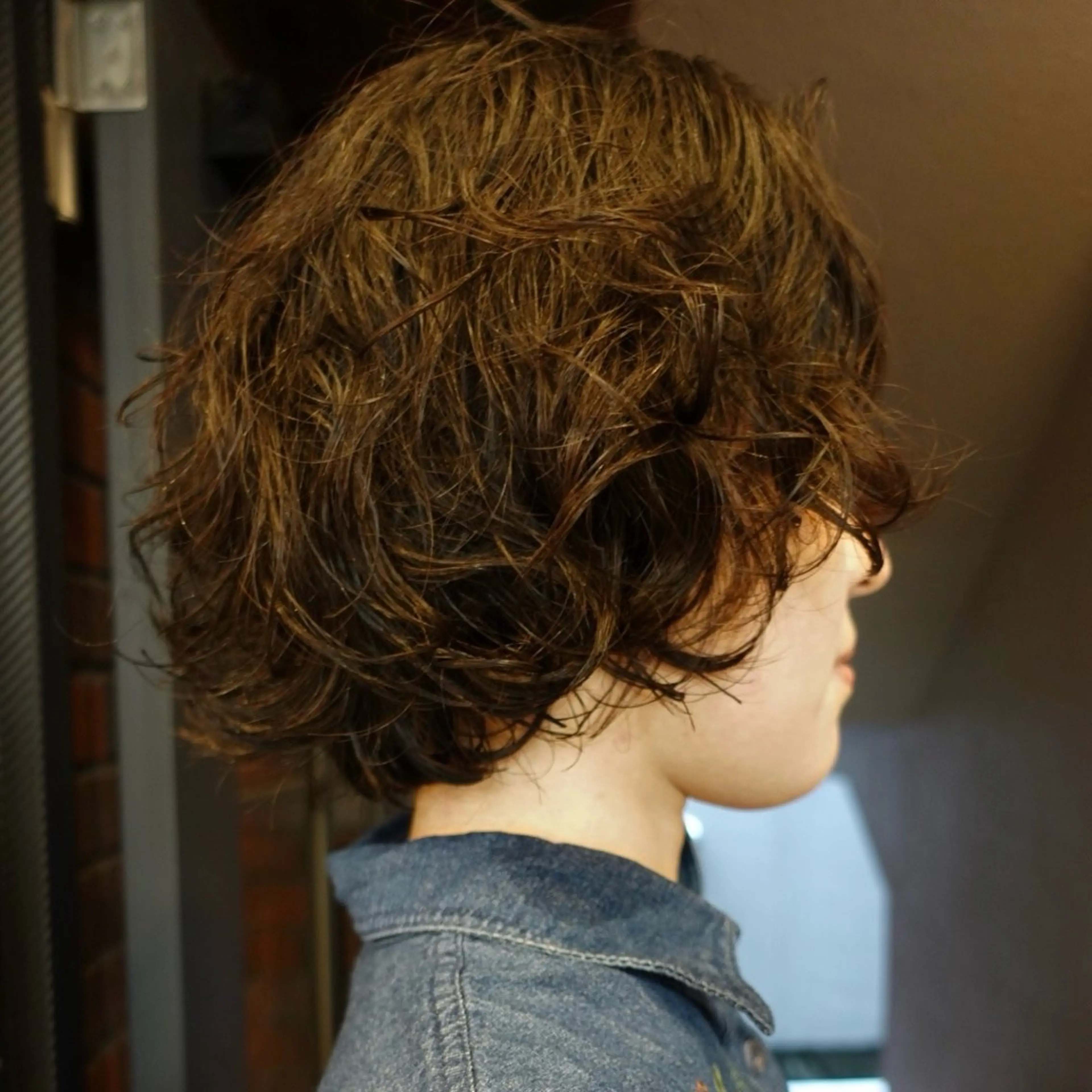 ショート パーマ ヘアアレンジ ショートボブ ボブ くせ毛 ショートヘア カット パーマ 🌐サトウ リョウ🌐のヘアスタイル