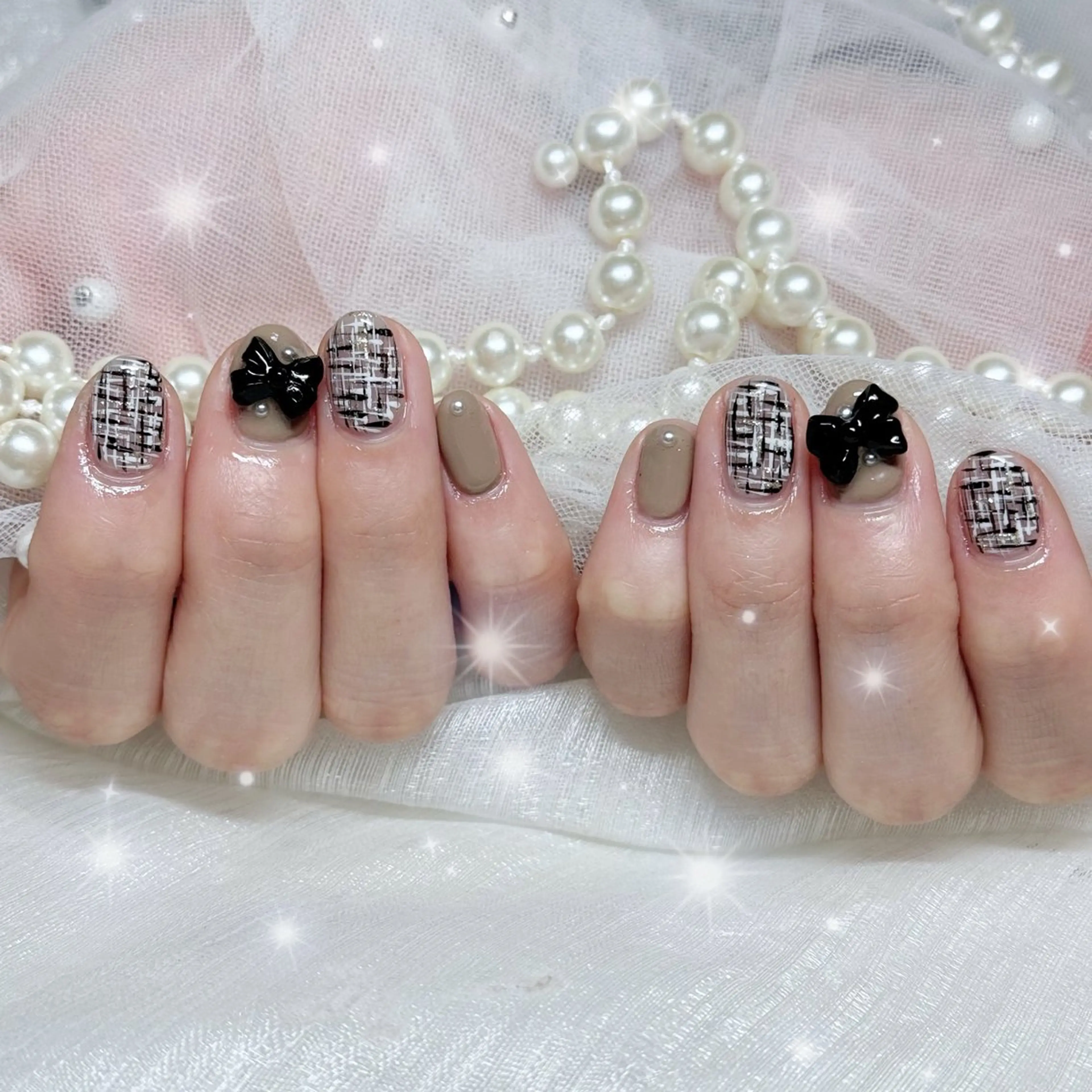 ネイル ハンドネイル 🎀Mai 🎀12/22空✩⡱のネイルデザイン