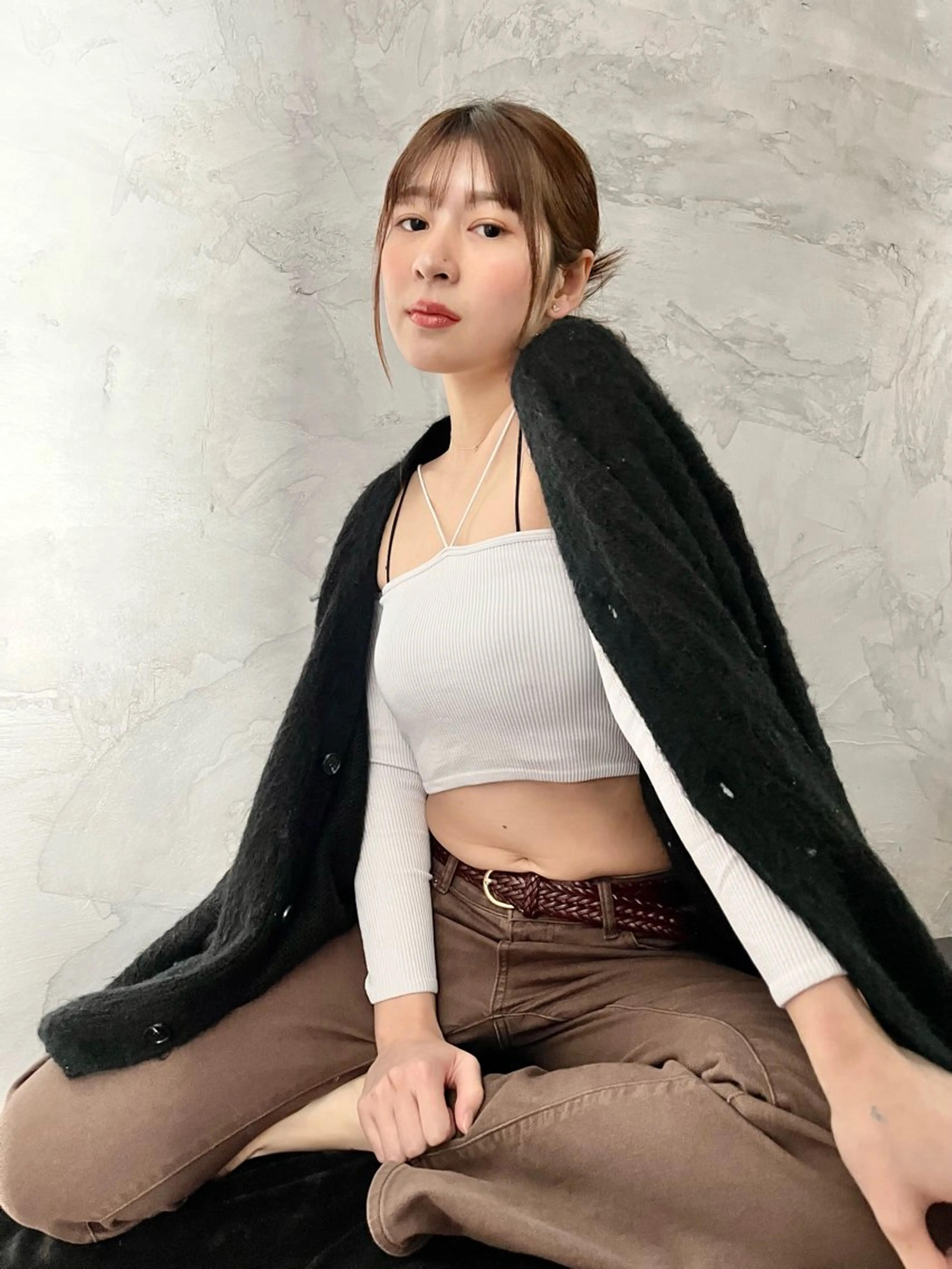 ロング カット ヘアカラー トリートメント flocci🌙 フロクシのヘアスタイル