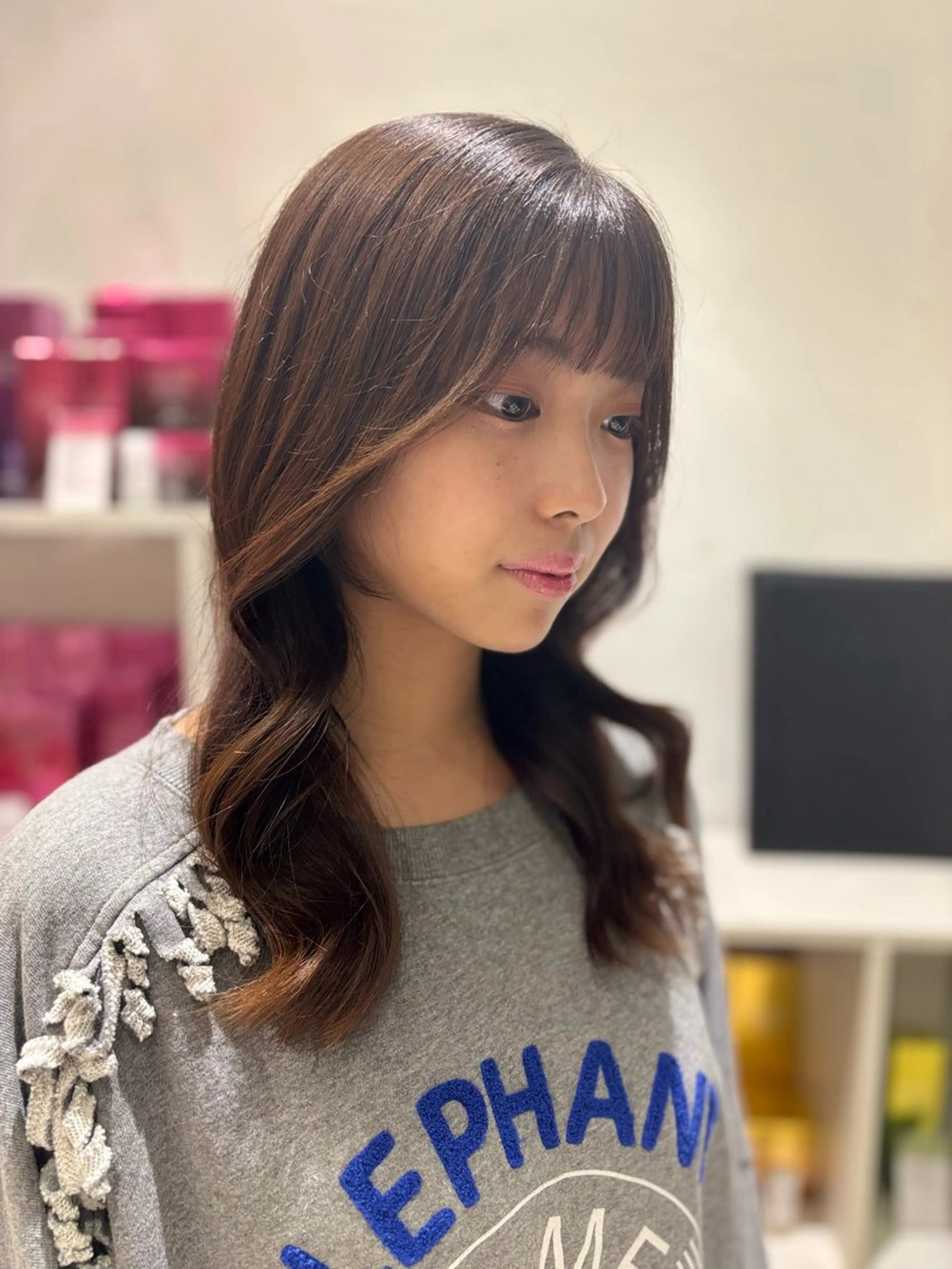 ロング カット 🌙Ash中目黒 坪内沙月🌙のヘアスタイル
