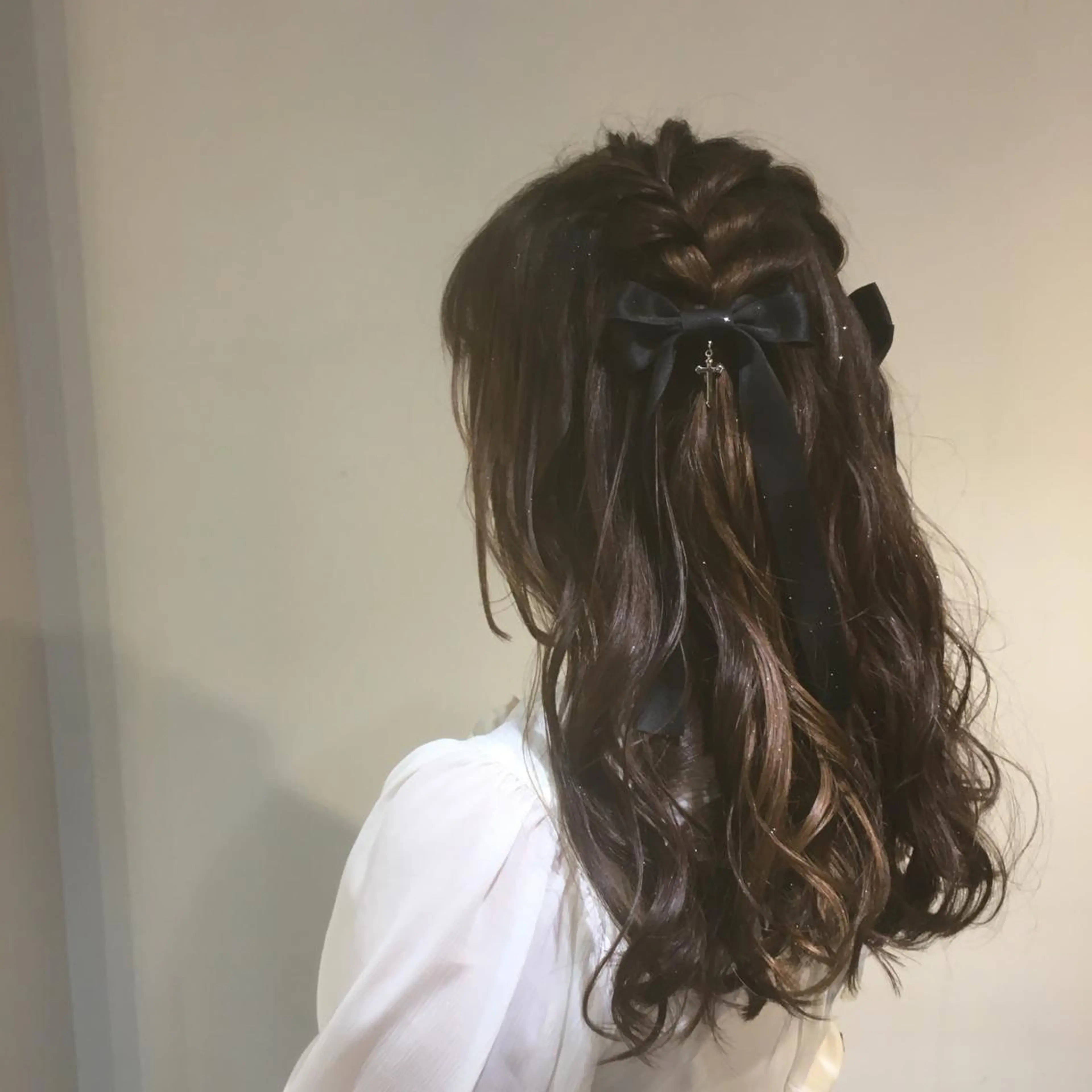 ロング ヘアアレンジ ヘアセット しのはら まどかのヘアスタイル