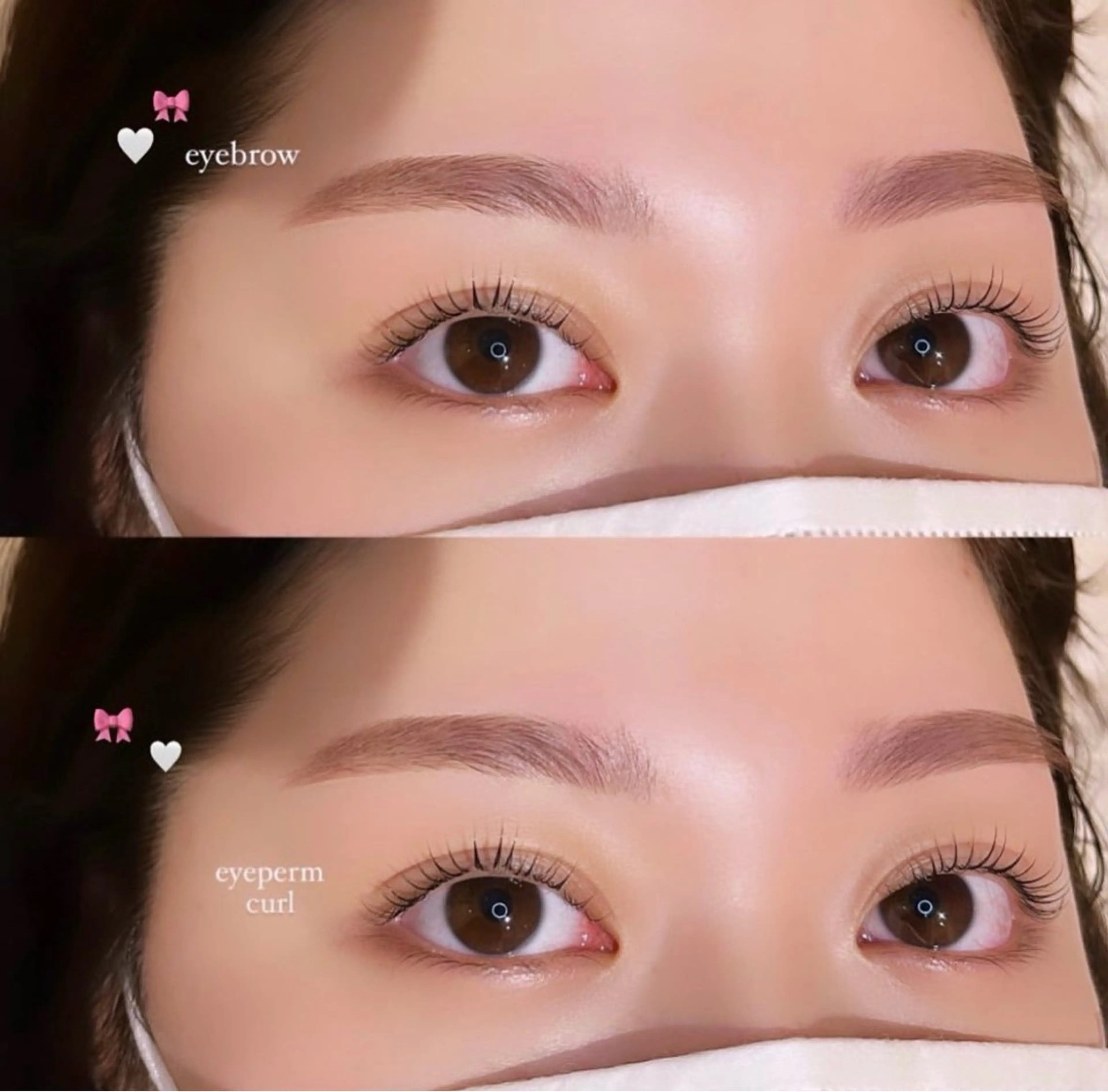 アイブロウ 眉カラー MIROH MANAKAのマツエク・マツパデザイン