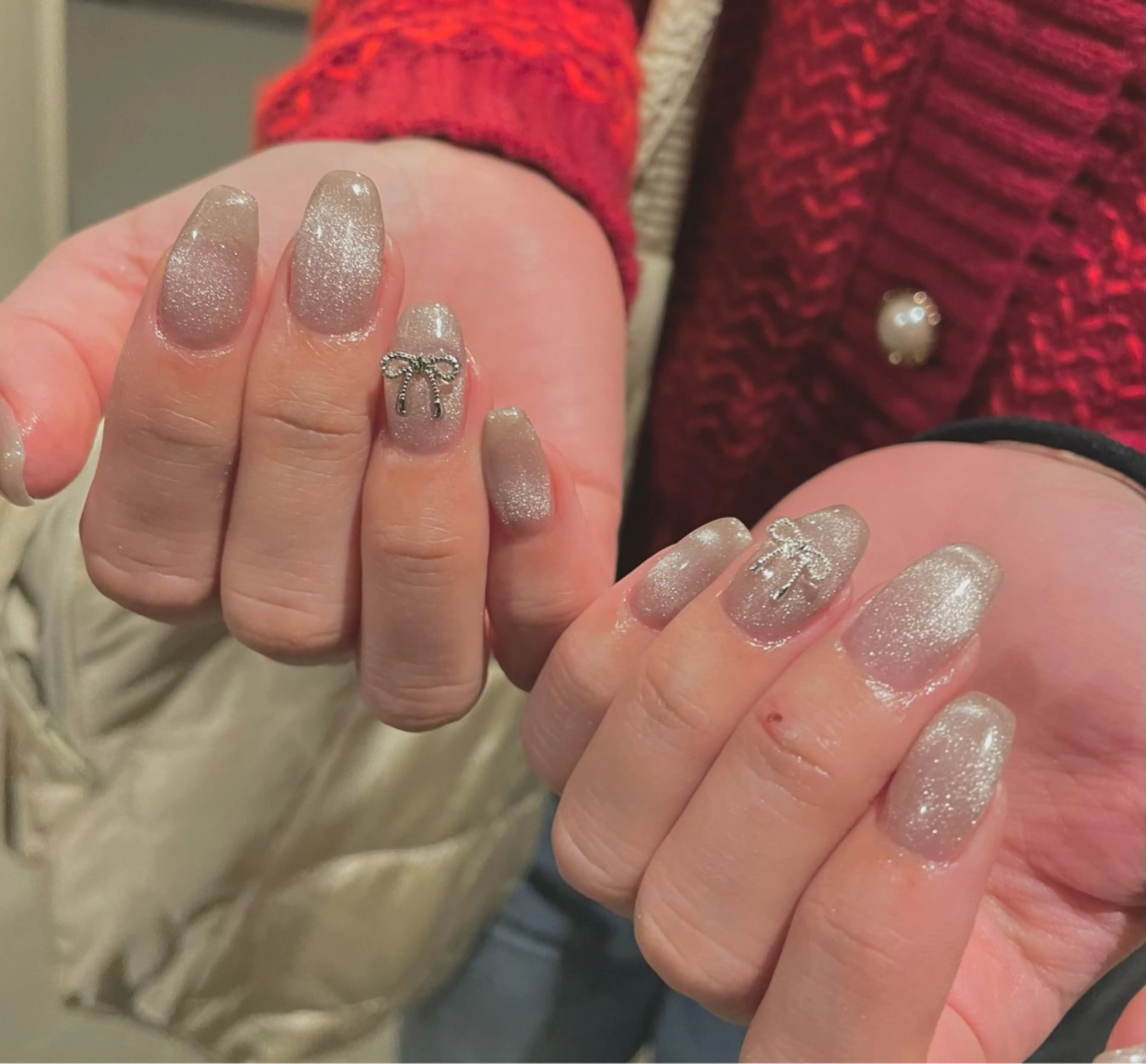 ネイル リボン epanouir mihoのネイルデザイン