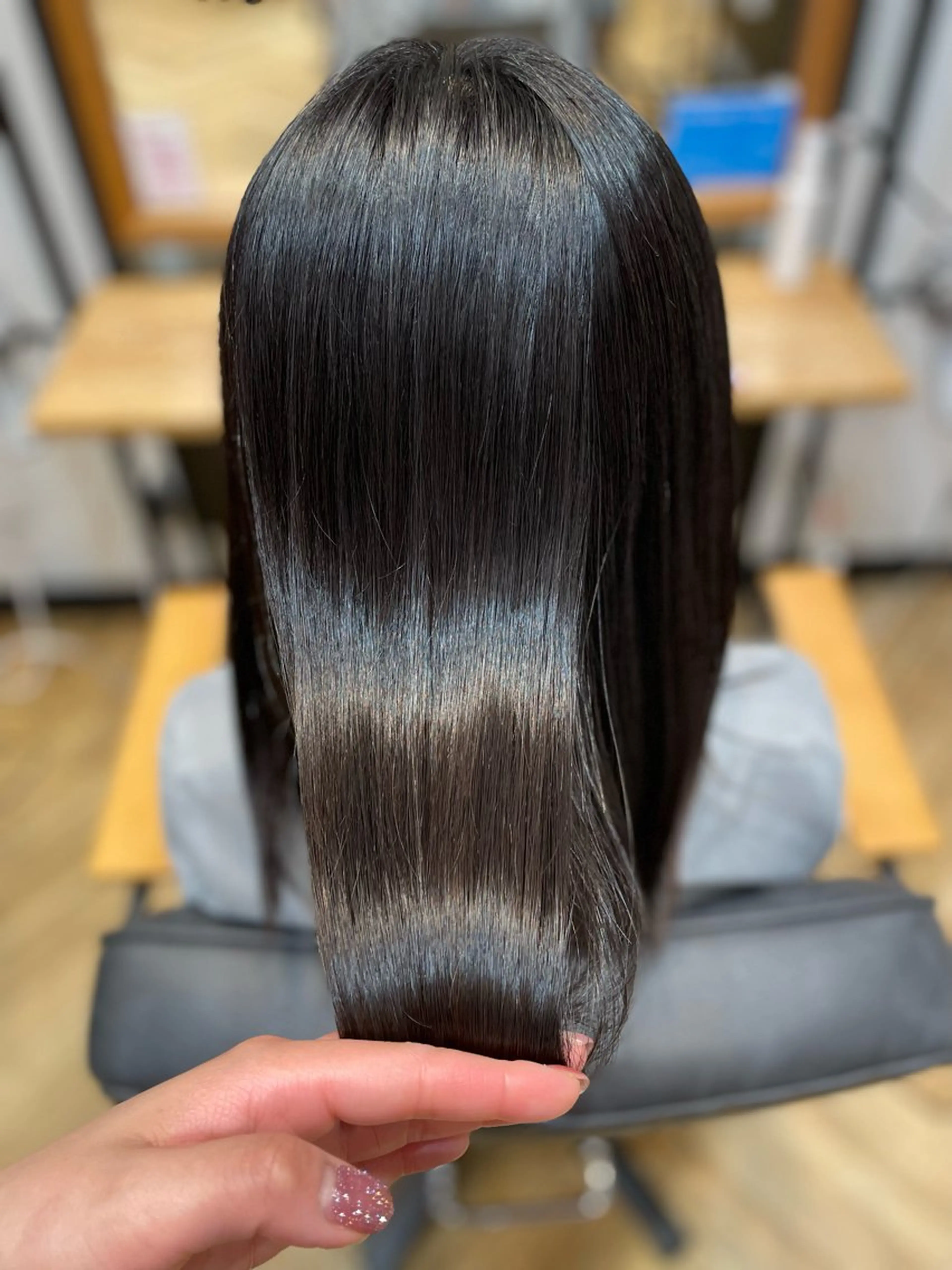 ミディアム パーマ 縮毛矯正 縮毛矯正 トリートメント 望恵🌸 韓国🇰🇷スタイルのヘアスタイル