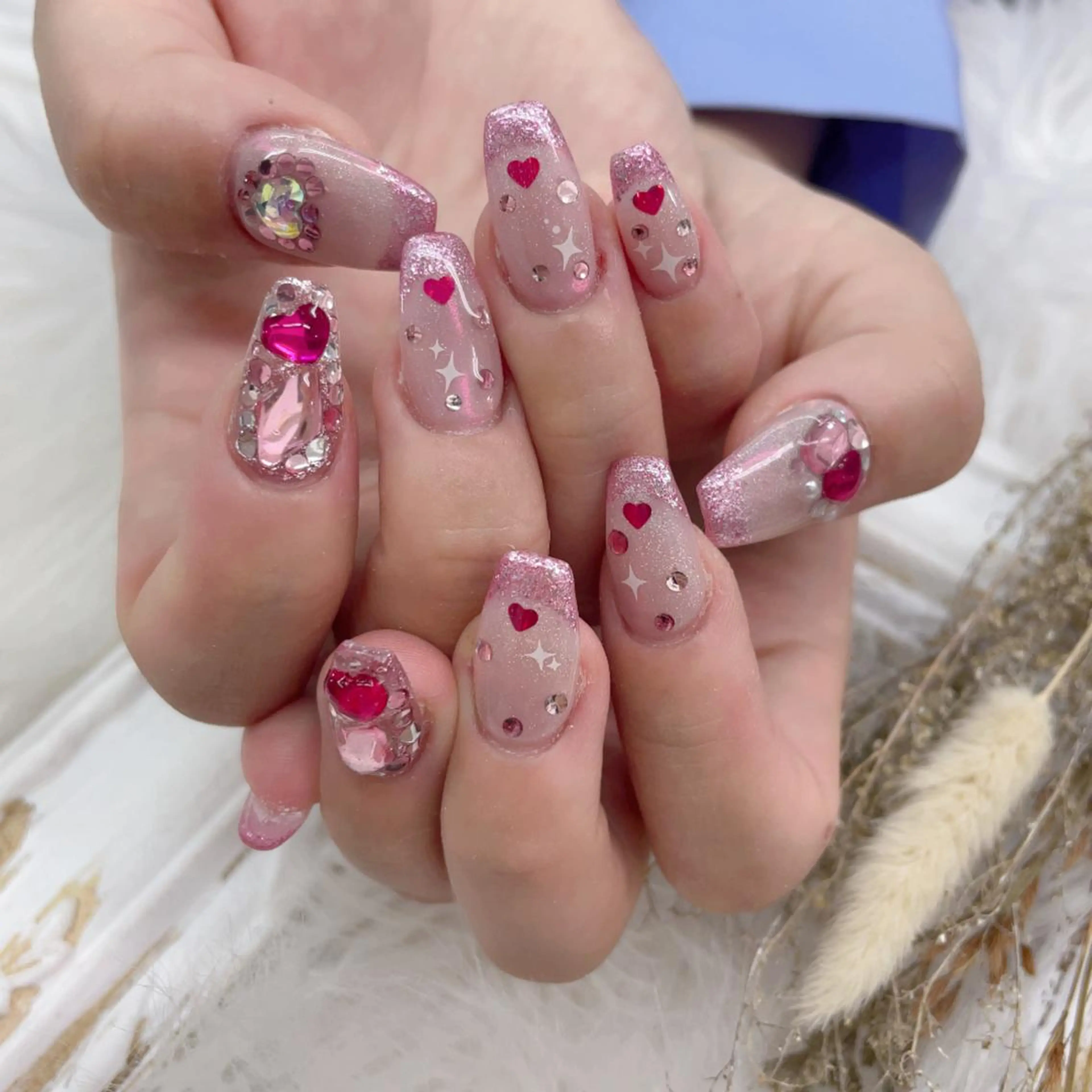 ネイル 🦋ネイルサロン ブラン🌈ゆりのネイルデザイン