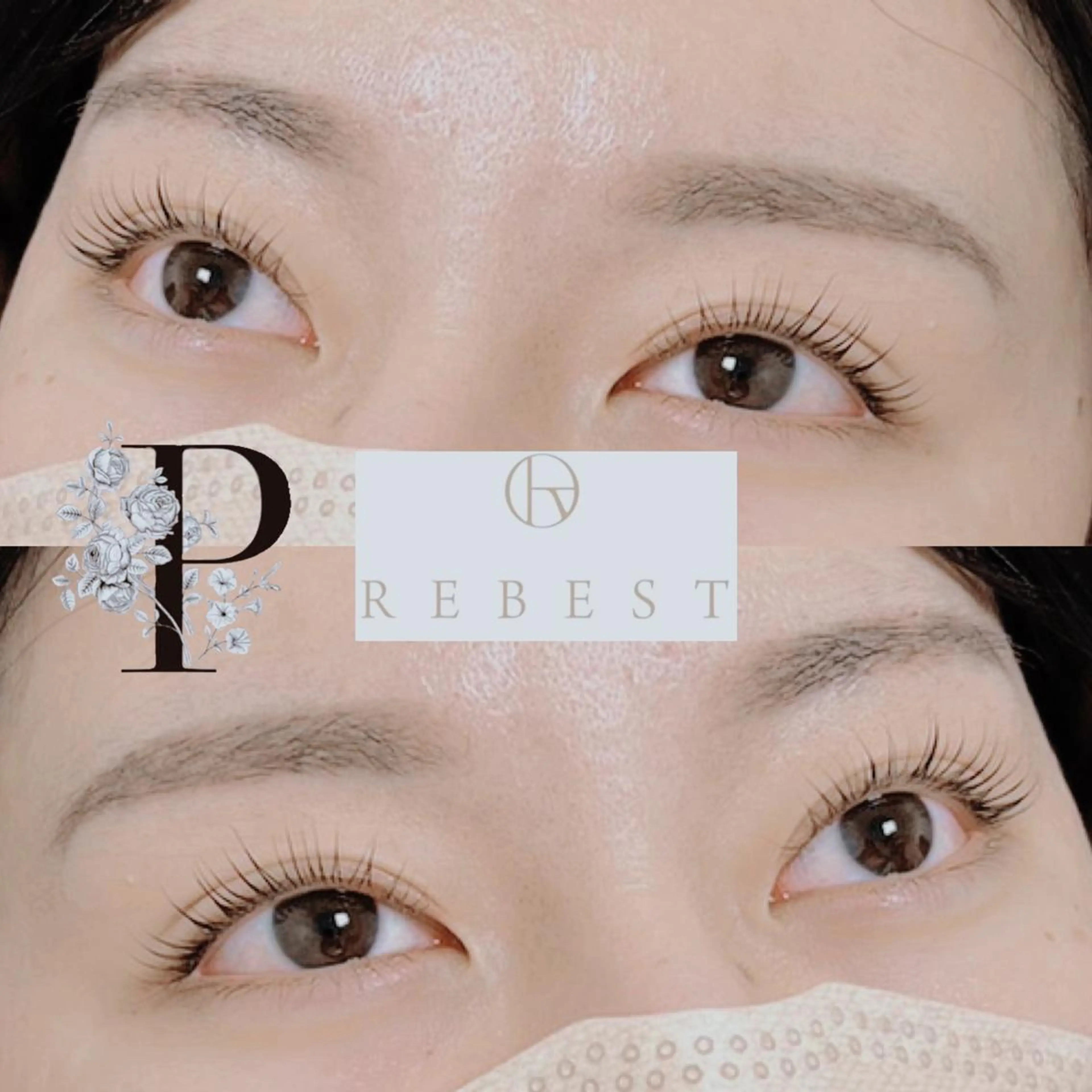 マツエク・マツパ REBEST eye👁のマツエク・マツパデザイン