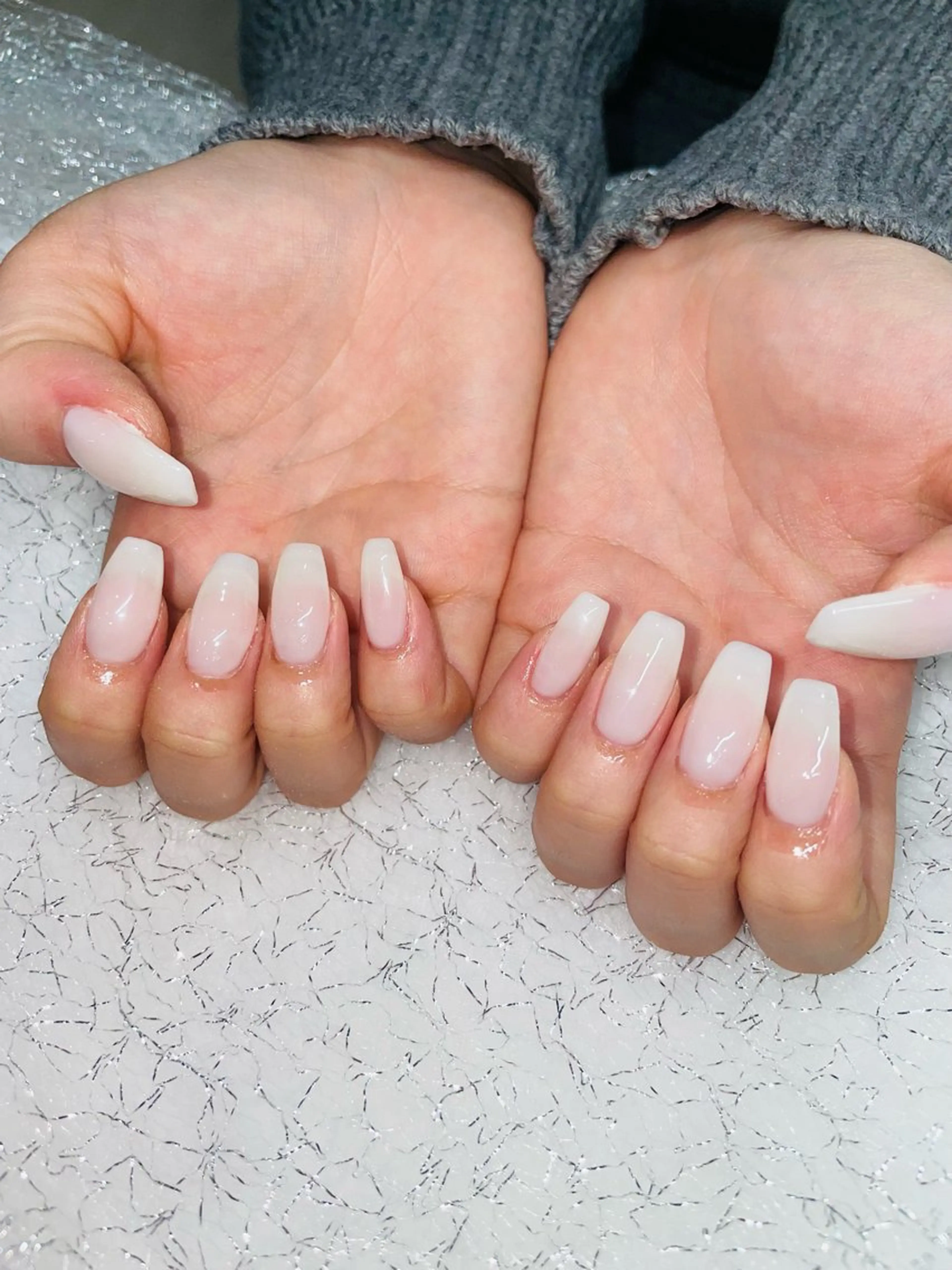 ネイル ワンカラーネイル シンプルネイル ハンドネイル I-nail Moeのネイルデザイン