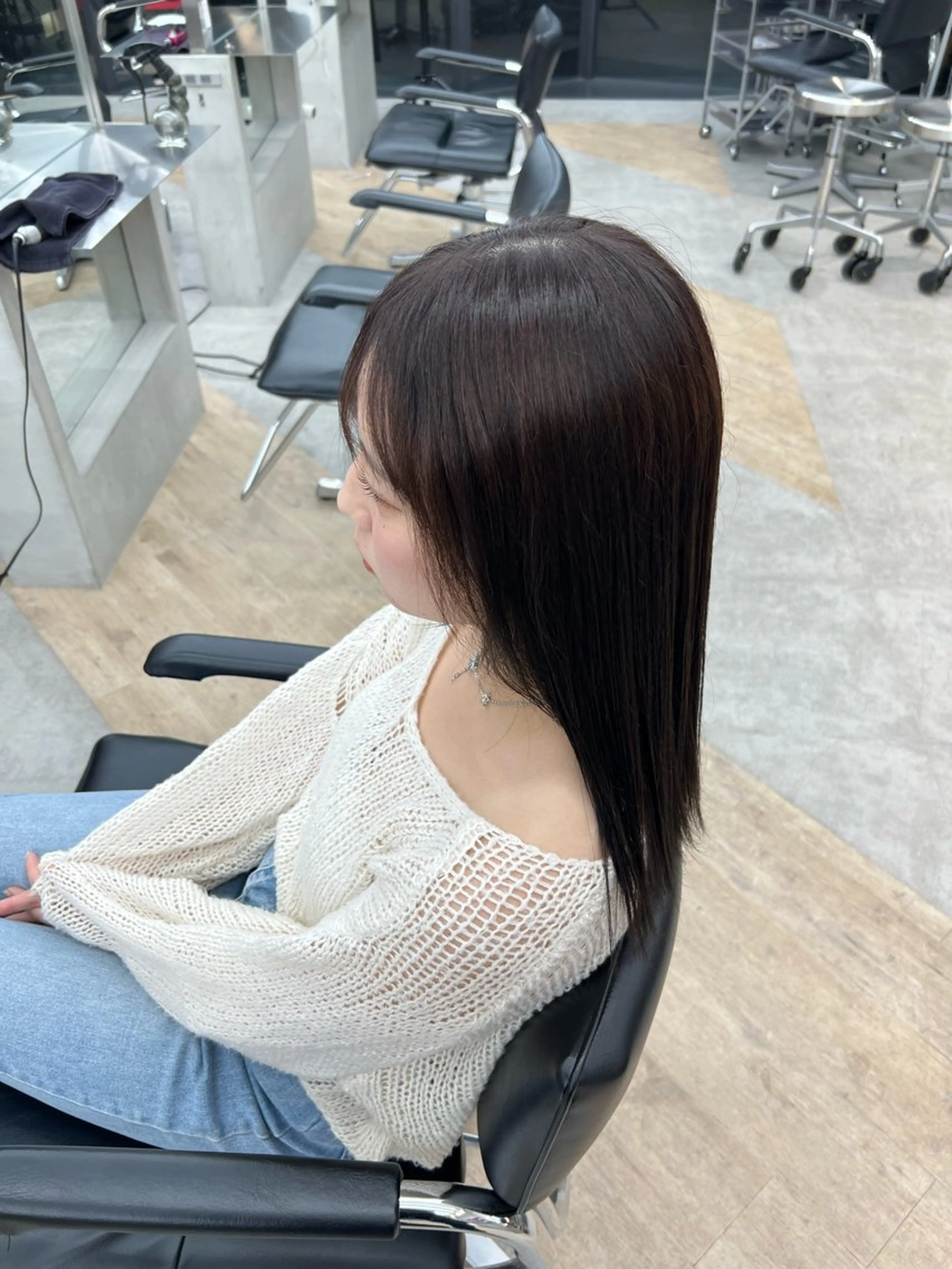 ロング ヘアカラー 🌀toa/波巻き✨ /メンズパーマ／栄のヘアスタイル