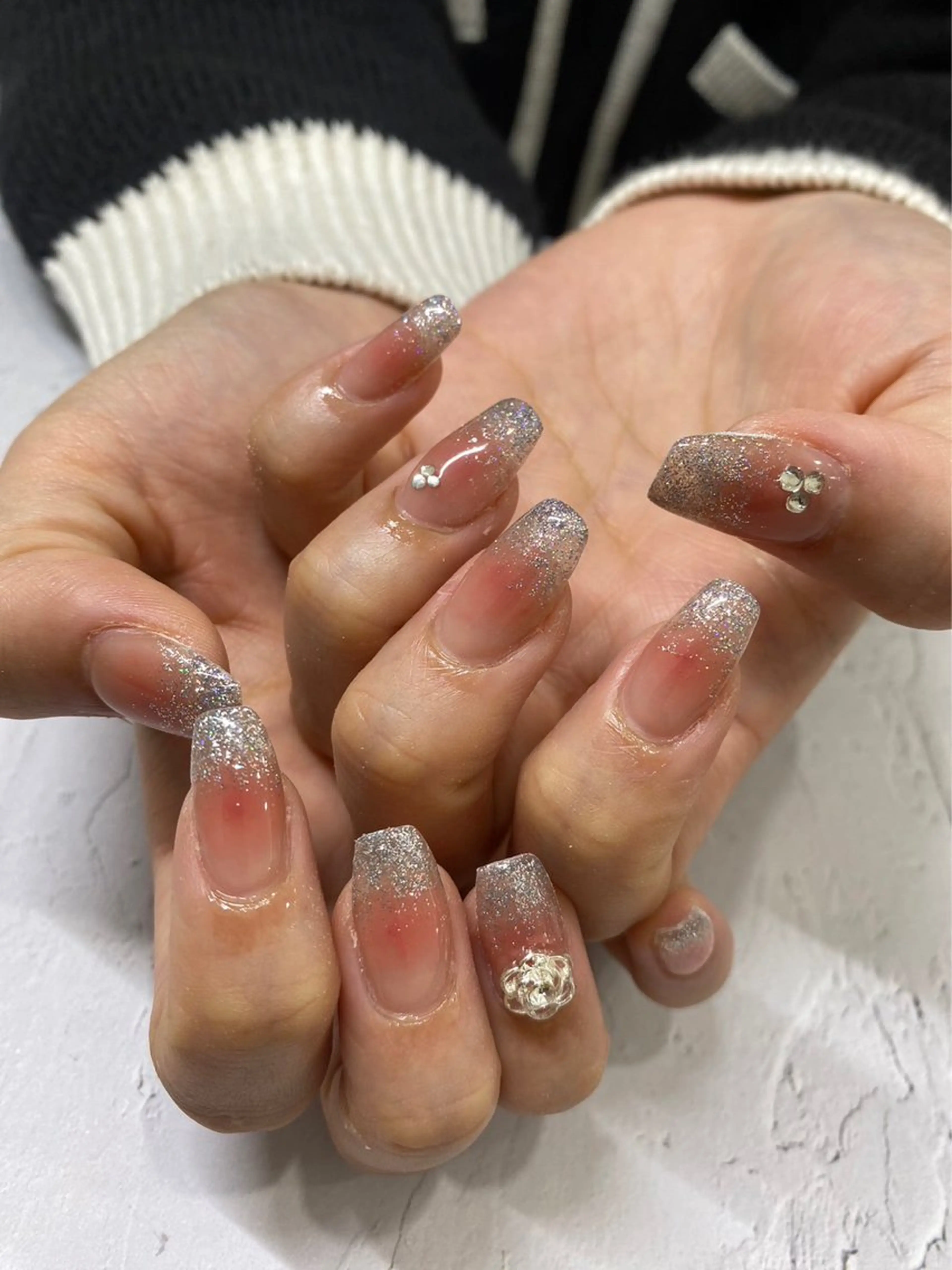 ネイル 長さ出し PEEKABOO京橋 EYE&NAILのマツエク・マツパデザイン