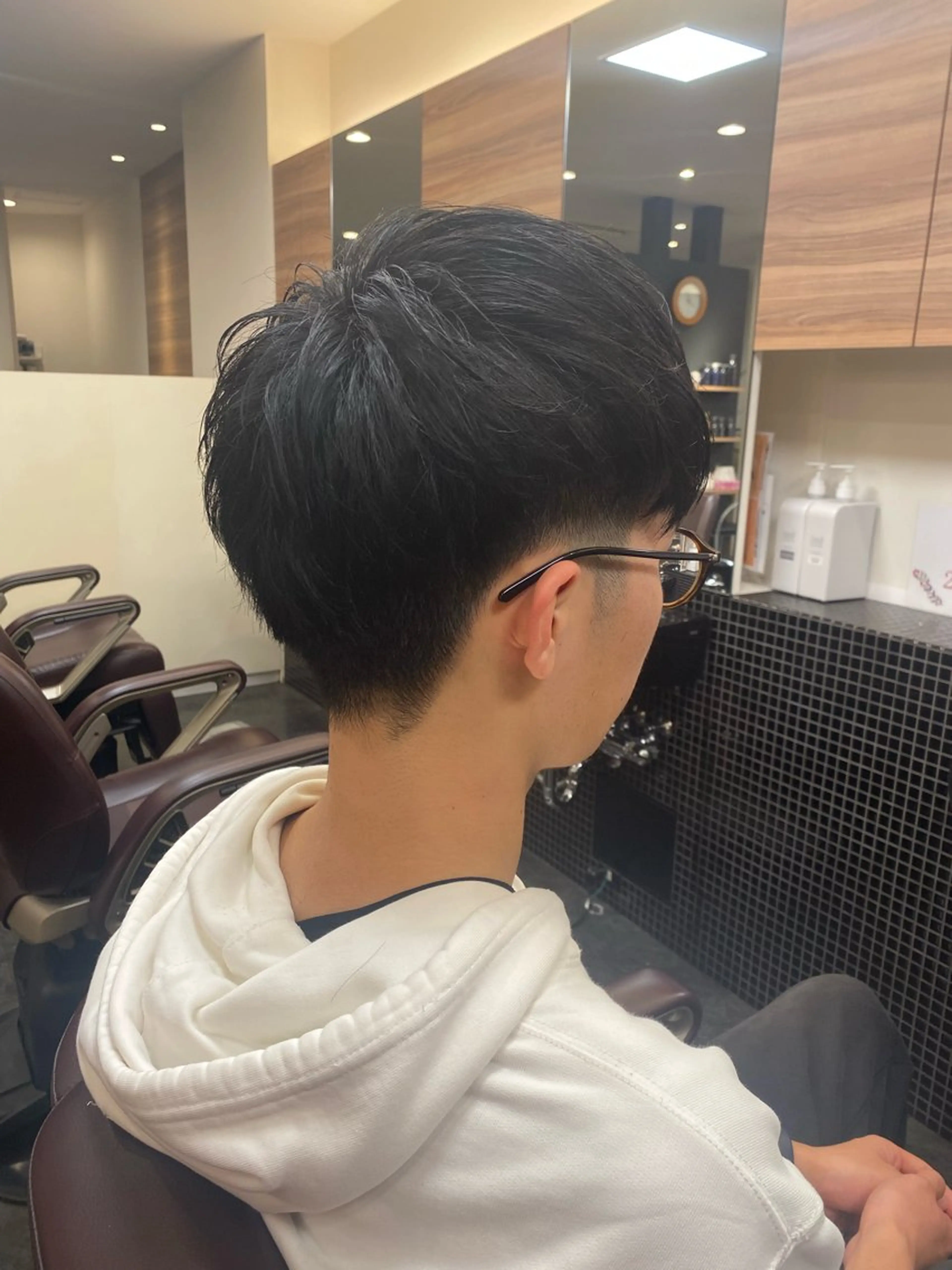 ショート メンズ HOMME GRAND所属・メンズカット０円 モデル募集野田阪神のヘアスタイル