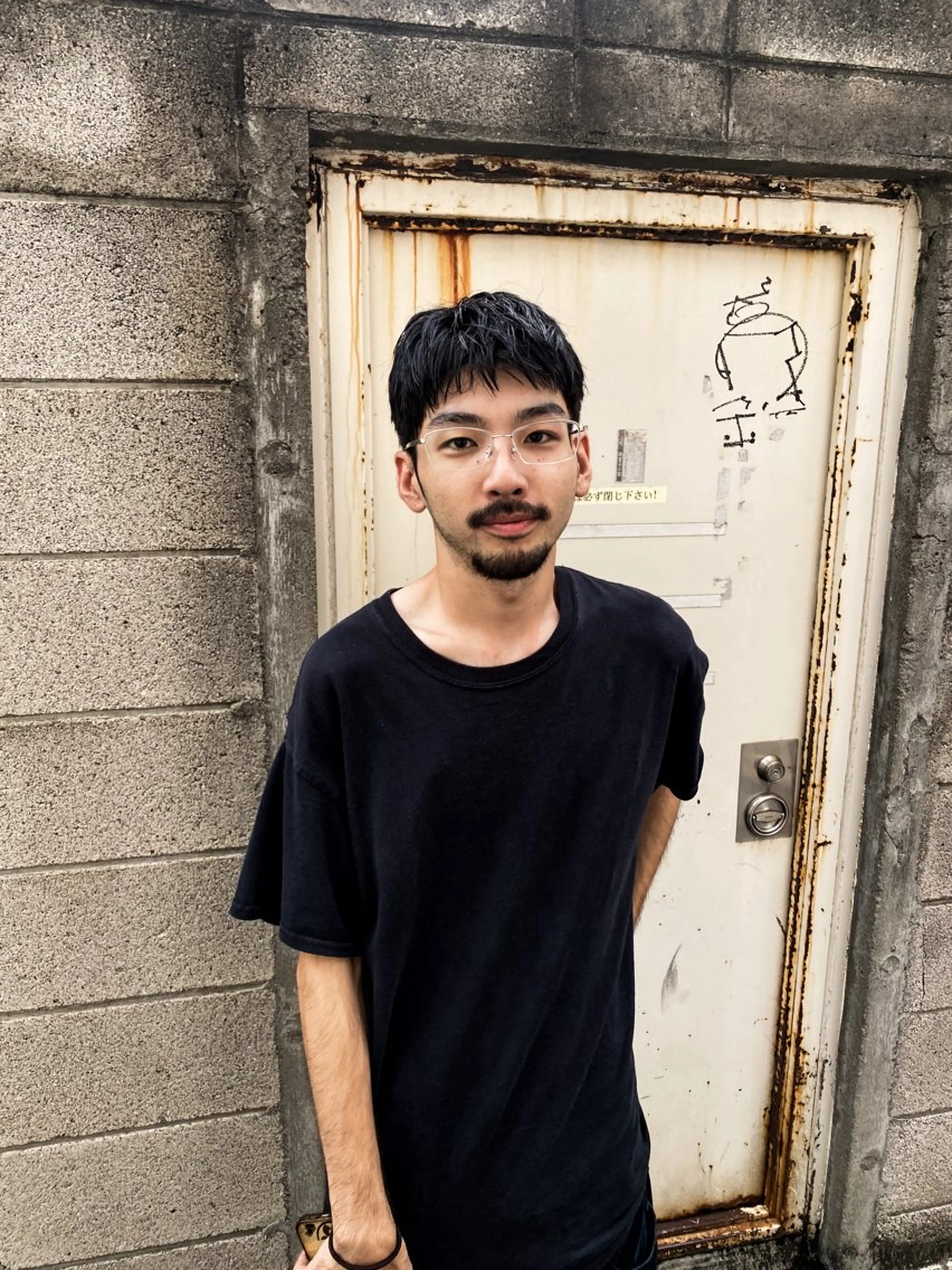 ショート カラー パーマ ヘアアレンジ メンズ The faderz barbershop所属・フェードモデル限定 🔥高円寺Maiのヘアスタイル