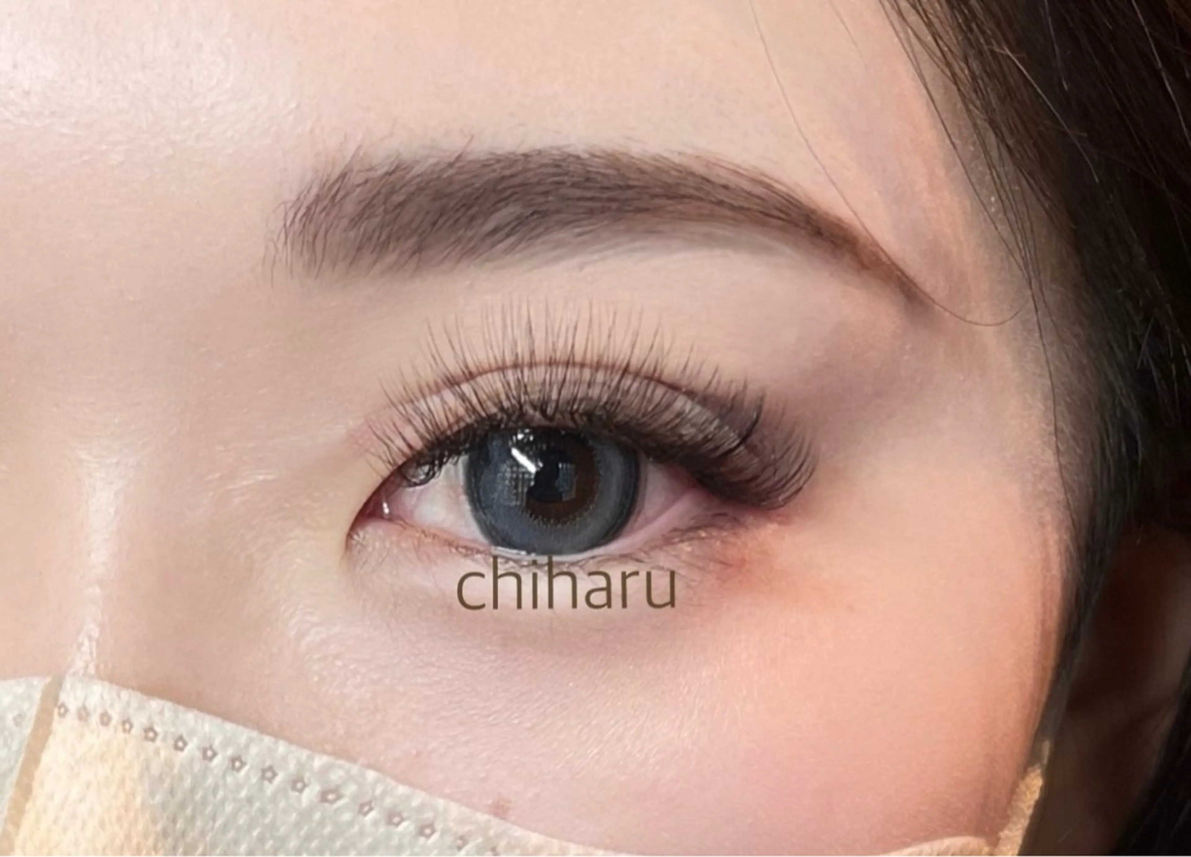 マツエク・マツパ パリジェンヌラッシュリフト ボリュームラッシュ 心斎橋boudoir chiharuのマツエク・マツパデザイン